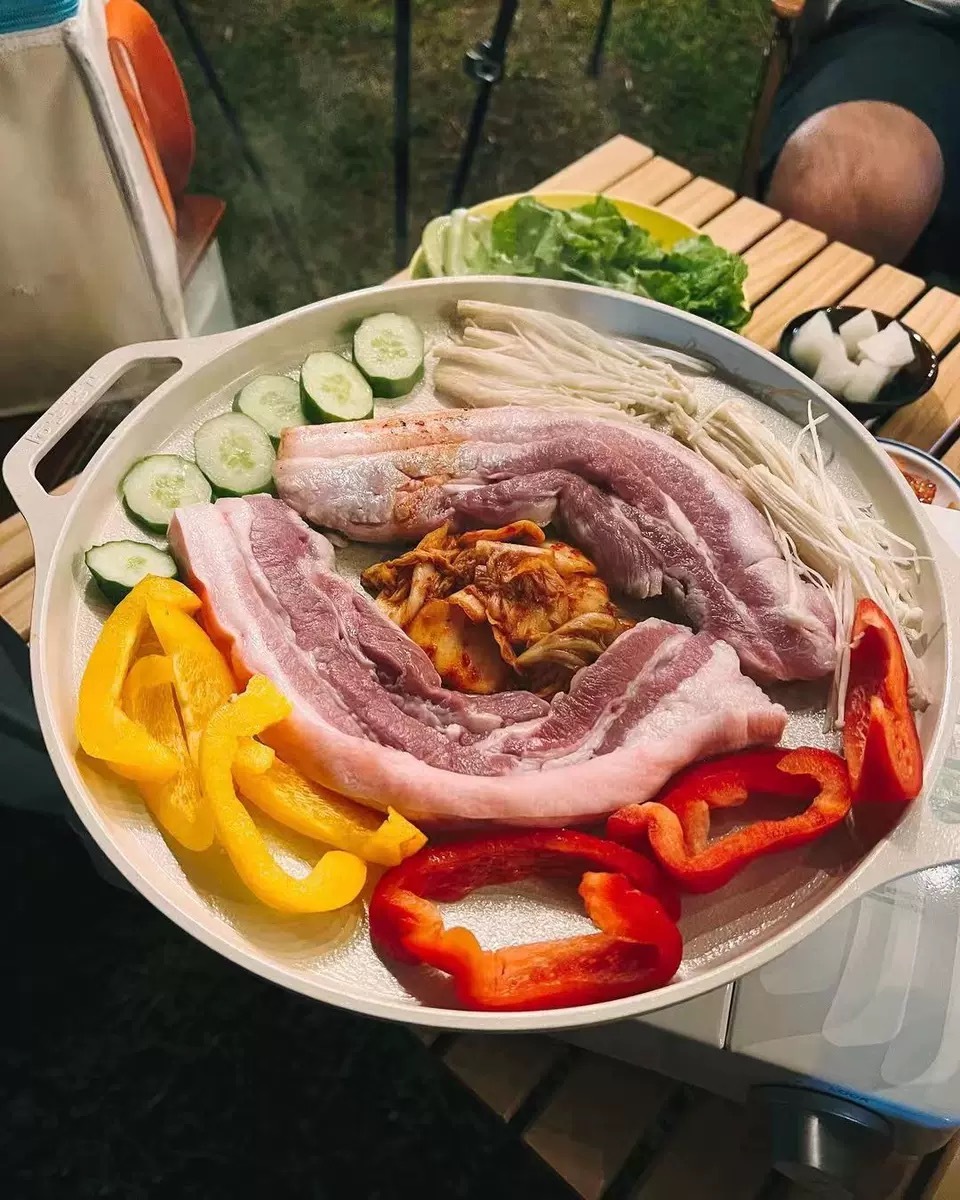 🍢BBQ 煎烤盤連卡式爐套裝（送Gas爐）