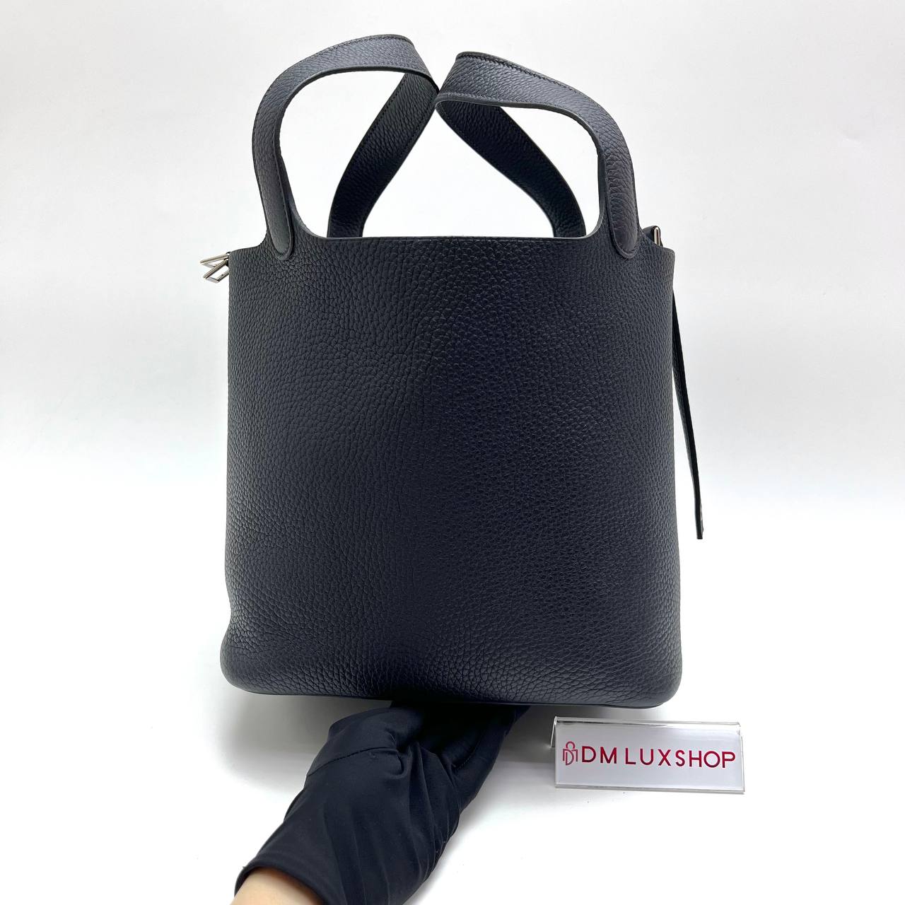 Hermes Picotin 22 Bleu Nuit PHW (Stamp U, Y: 2022)