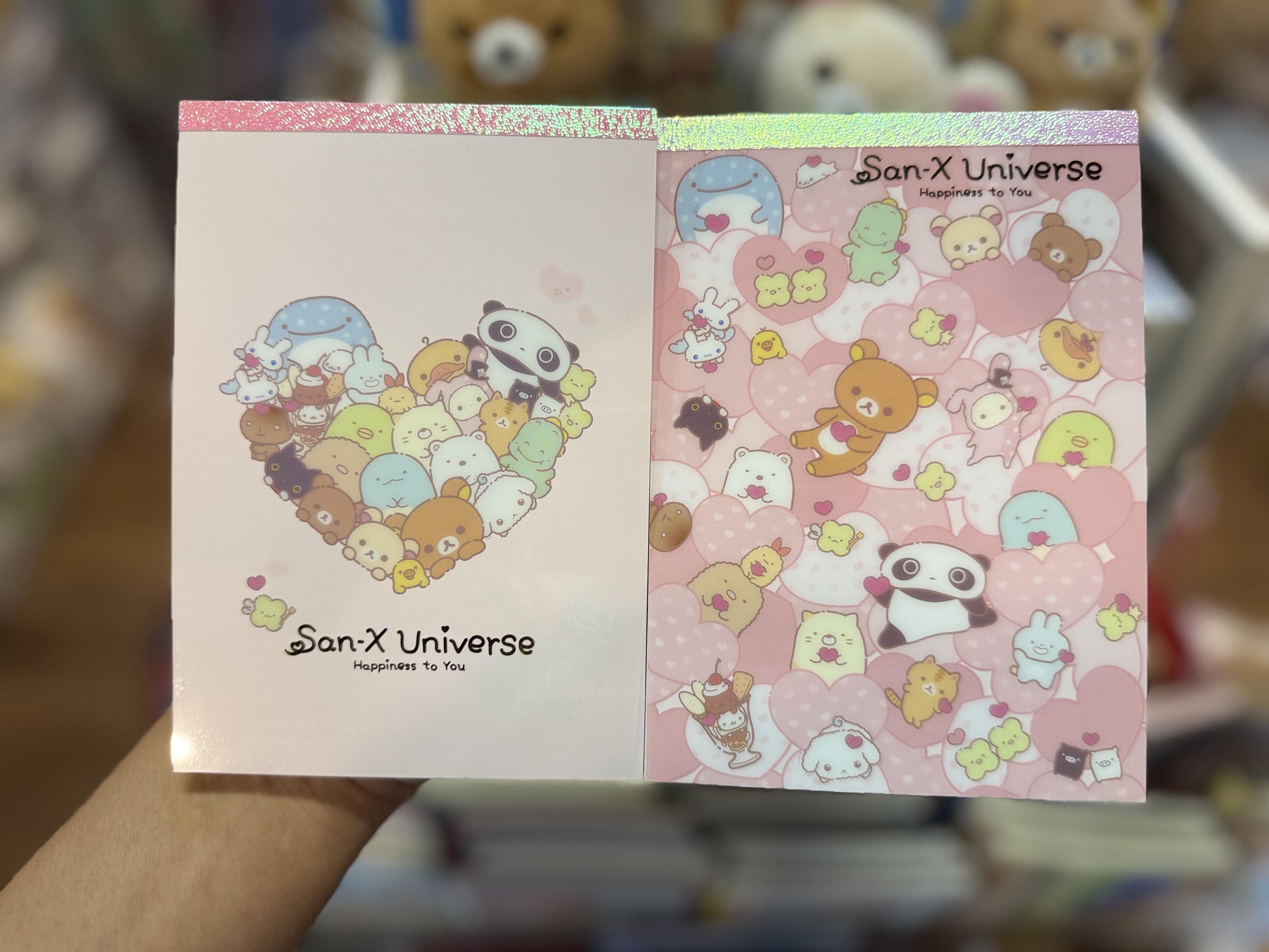 《現貨》全新San-x心心系列memo簿