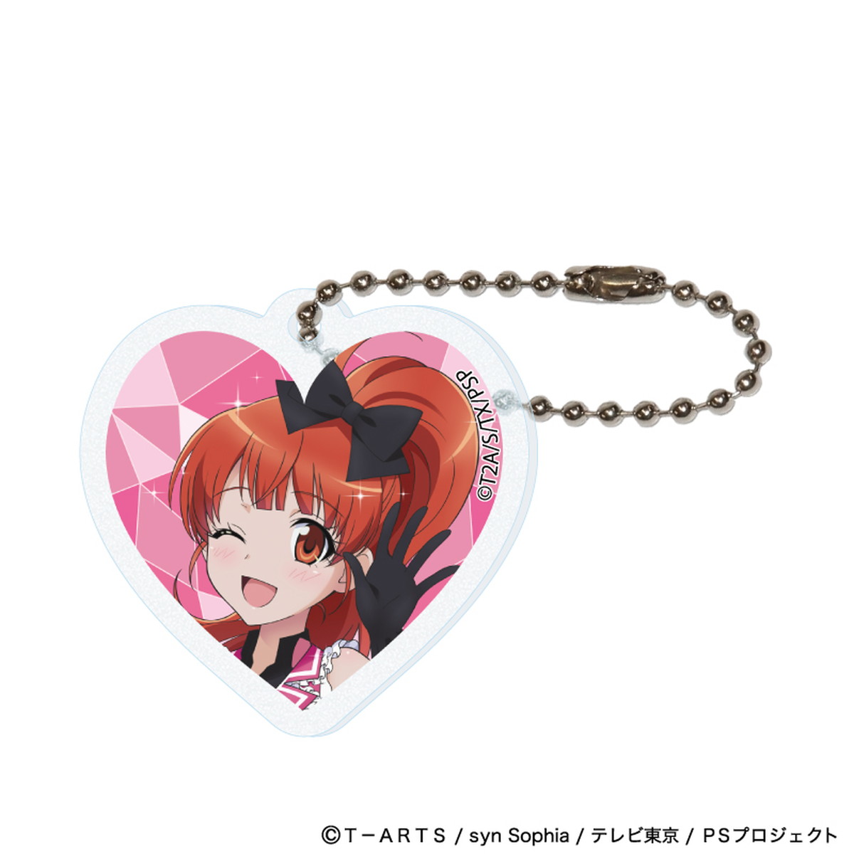 心形匙扣(閃款) 星光少女 Pretty Series 01 #P-PIG0145 [A3] (PRE-ORDER) [2026/06]