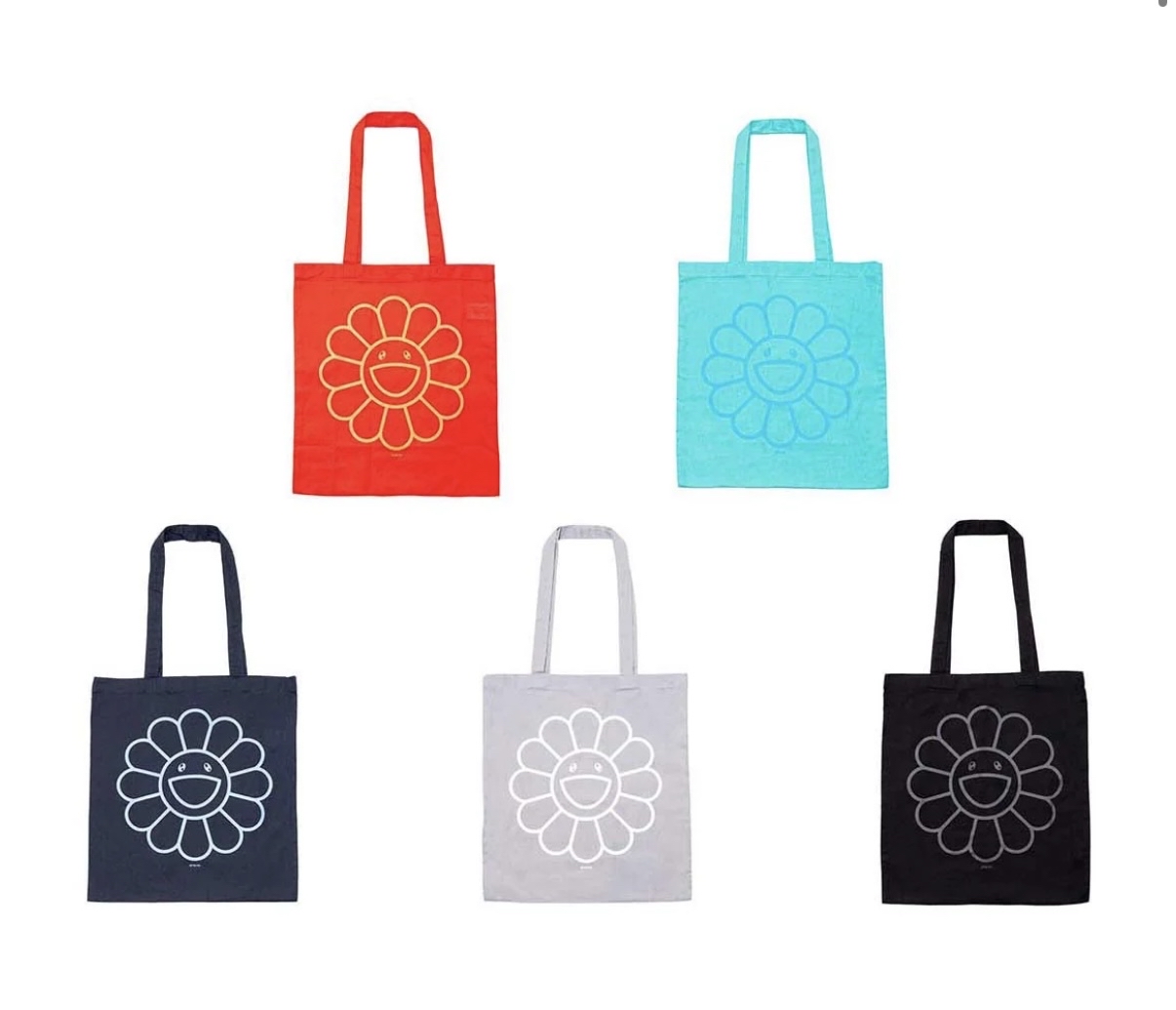 TONARI NO ZINGARO x 村上隆 MONONOKE RECORDS 經典太陽花帆布ToteBag 