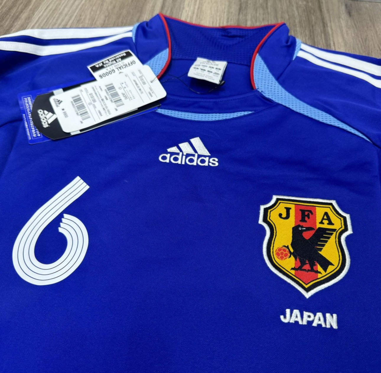 Japan WC2006 home shirt #6 K.Nakata (bnwt)