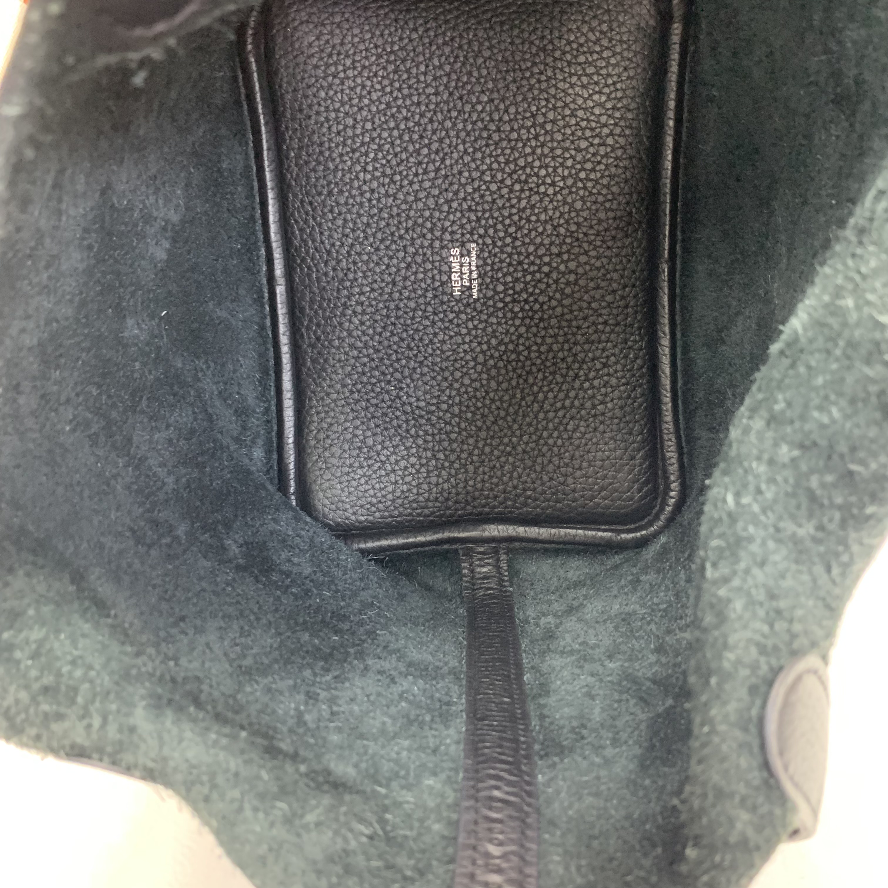 Hermes Picotin18 黑銀