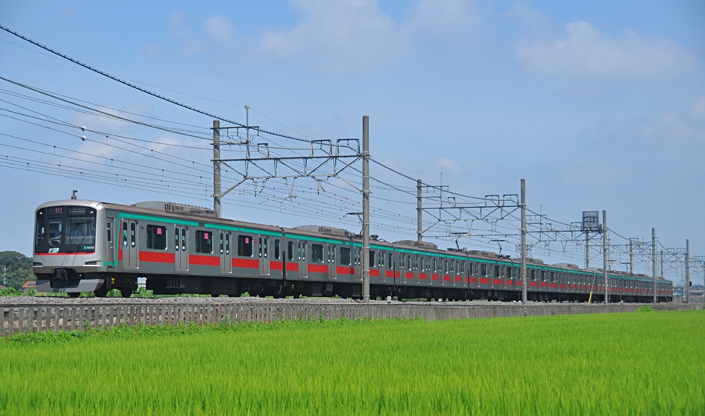 Kato 東急電鉄 田園都市線 5000系 (基礎動力四節組配升級行走摩打）