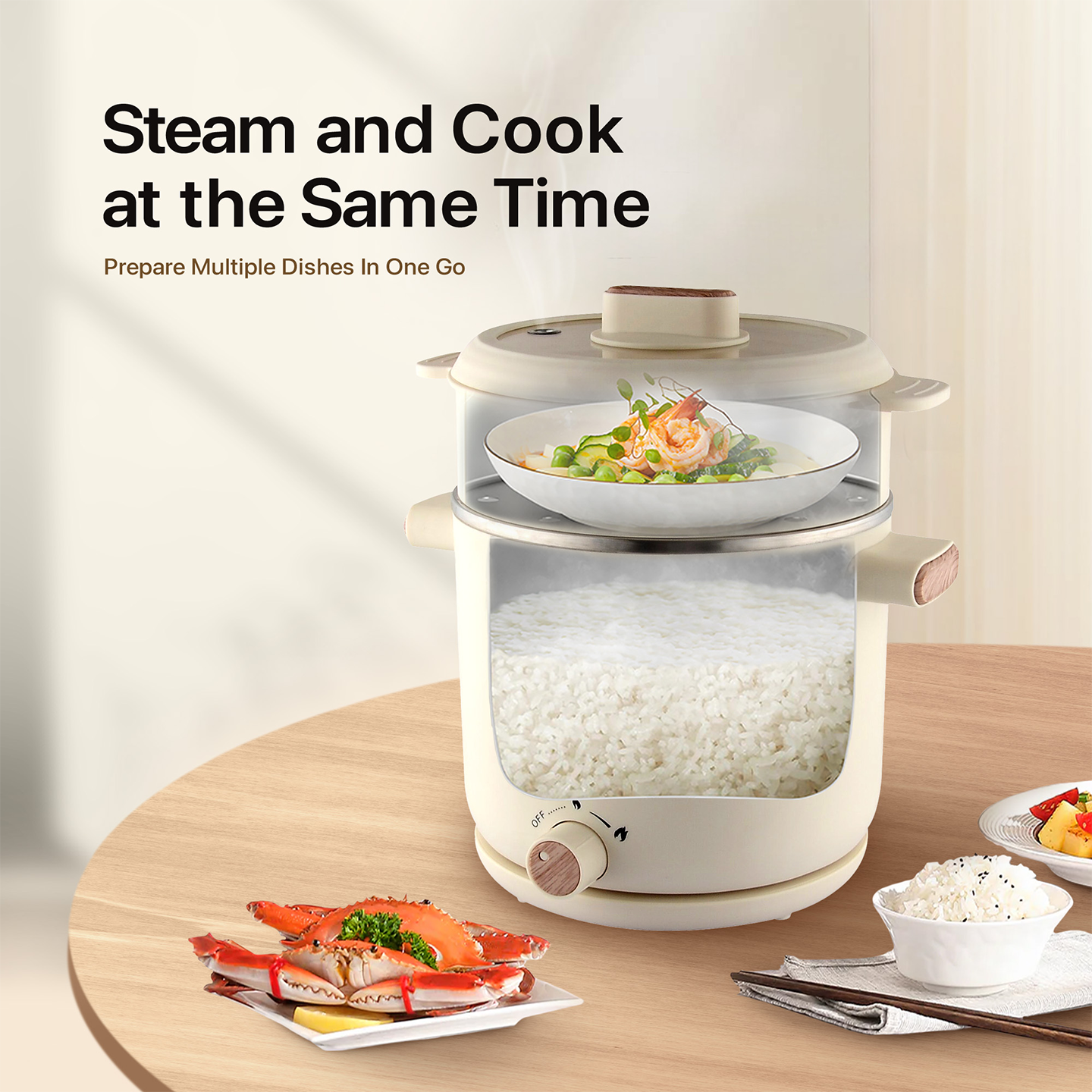 Faber 1.8L Pine-S Multi Cooker FMC 1208WH