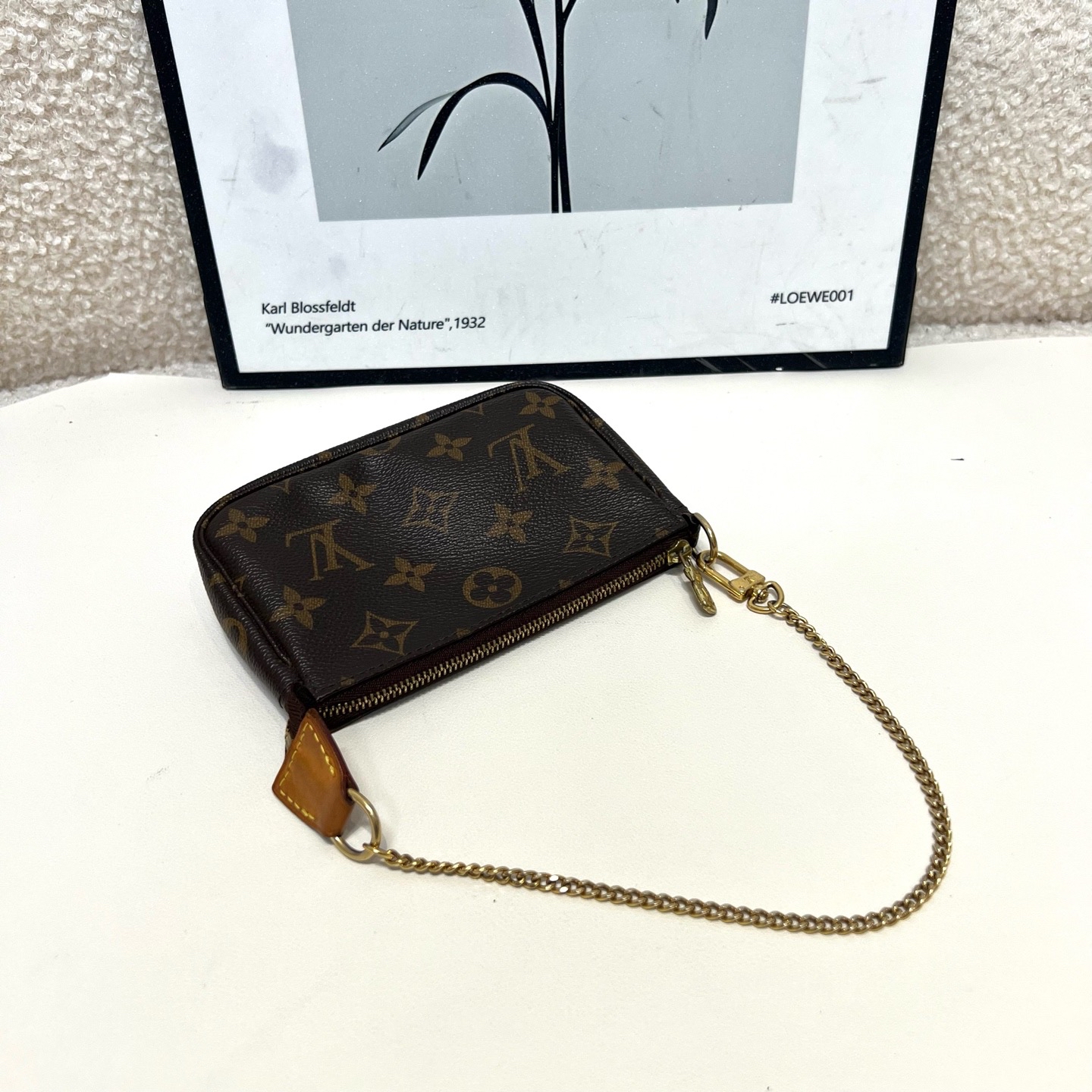 【預訂貨品】LV中古老花麻將包