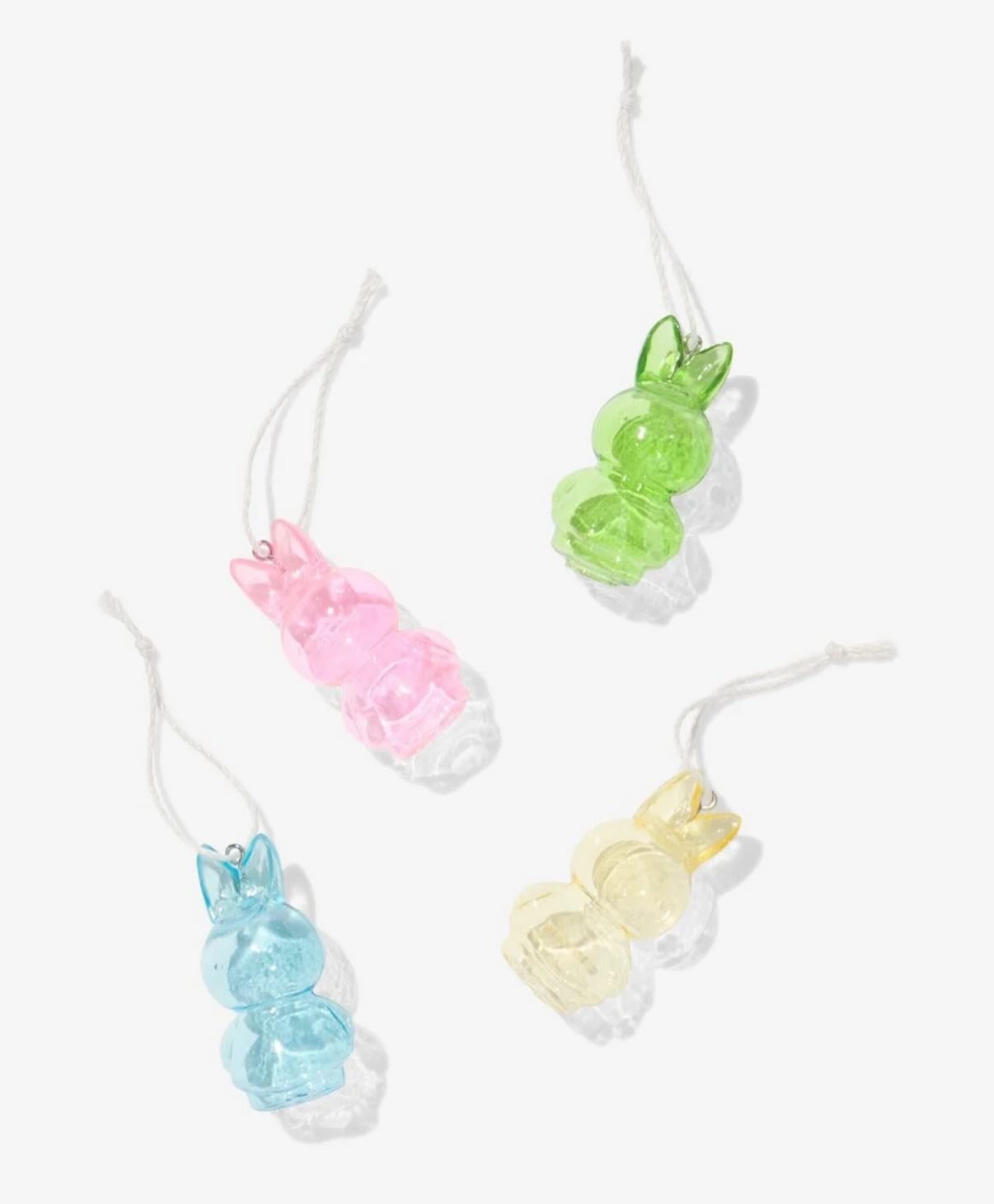 Miffy glass decoration set of 4 (colourful) 