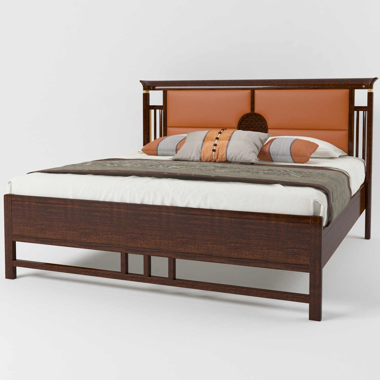 1.8米/1.5米 實木床架 9025