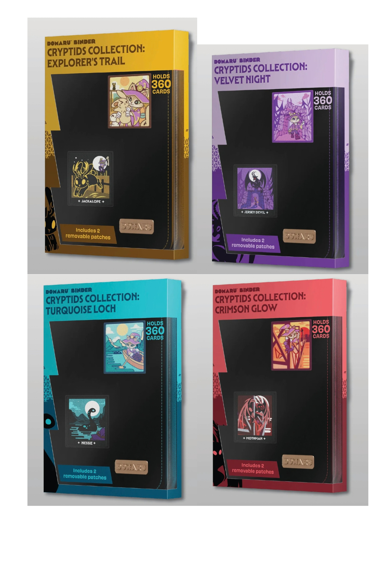 Deco Patch Binder Cryptids Collection 9-packet