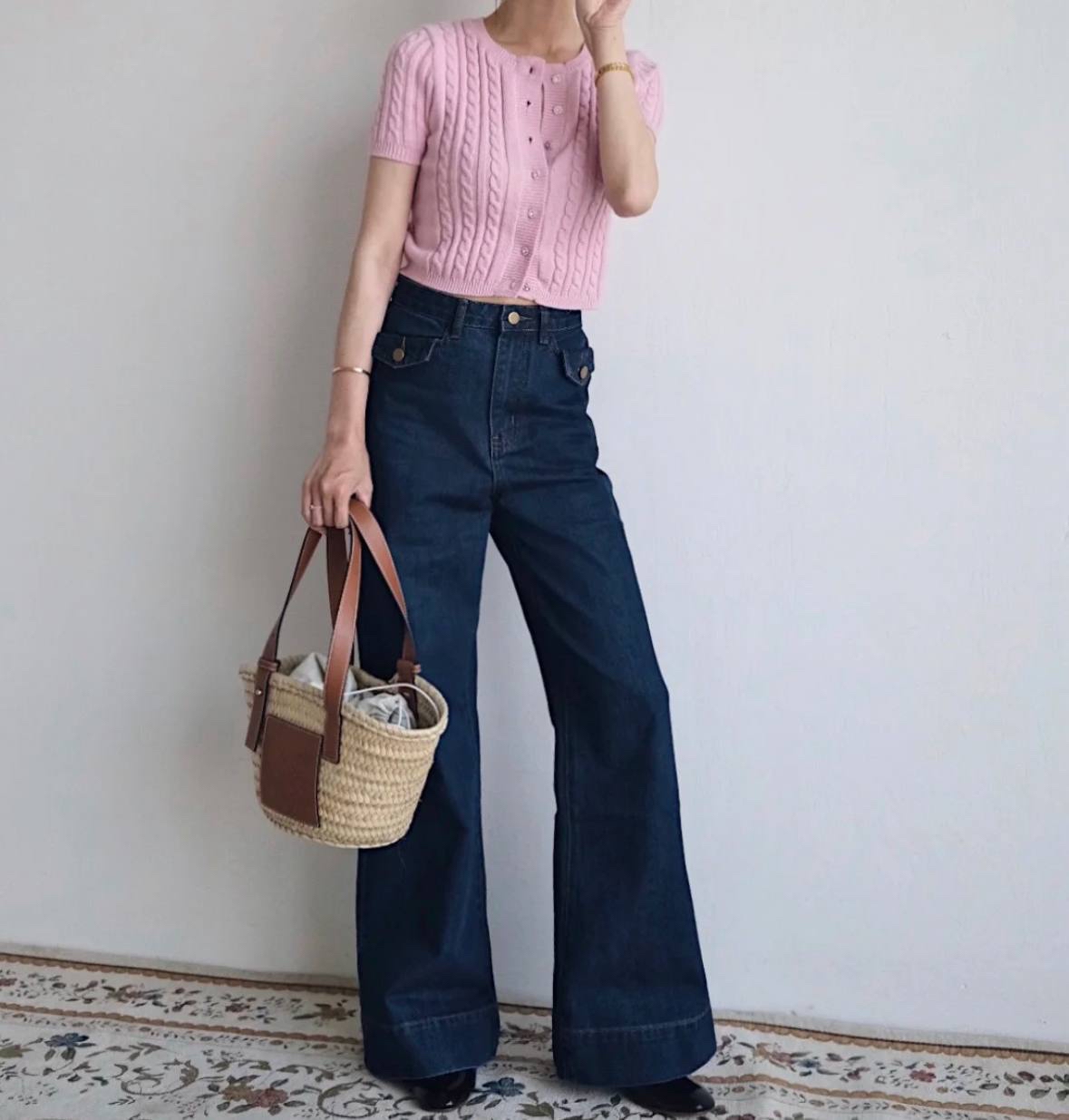 限時優惠✨訂貨📮渡假OOTD 必備🥥🍍 Loewe small basket  塵袋可做內袋