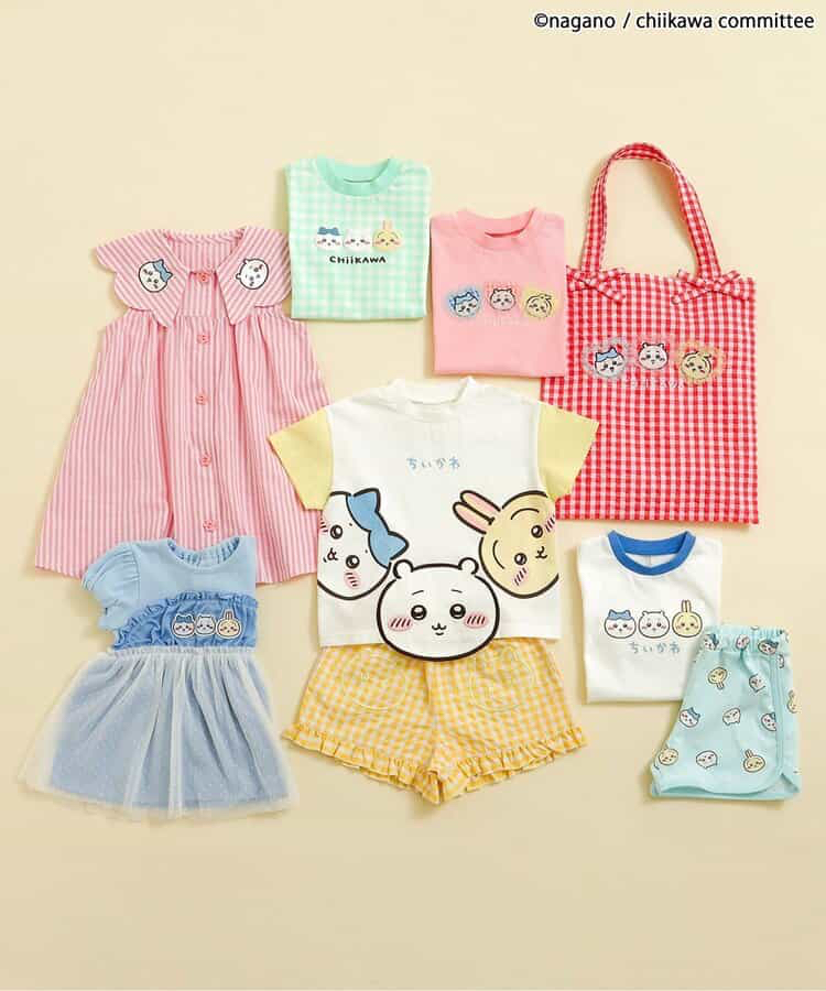 🇯🇵預訂 日本直送🇯🇵Apres les cours x Chiikawa系列三色人物貼花短袖T恤