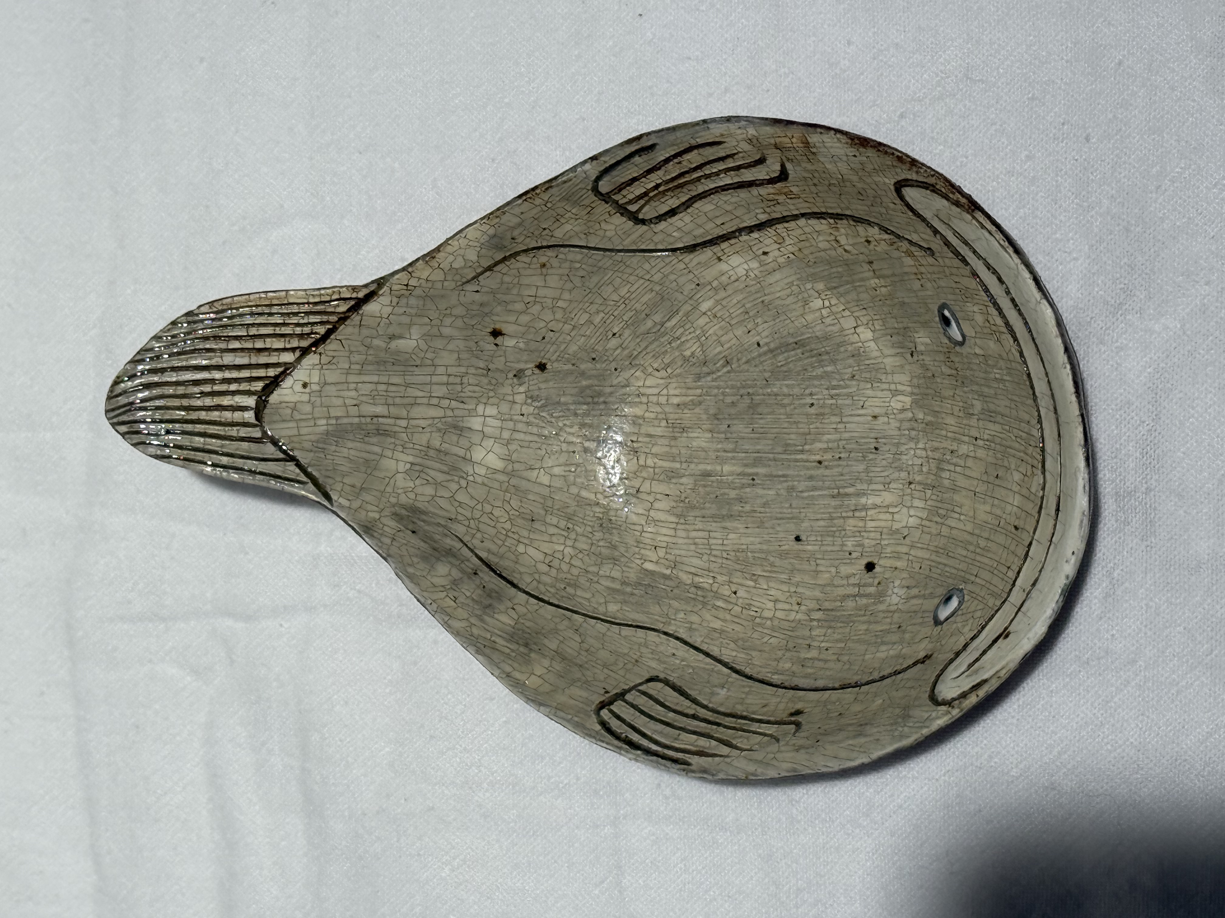 中御門雅弘 大嘴魚小碟 小皿 小料碟 