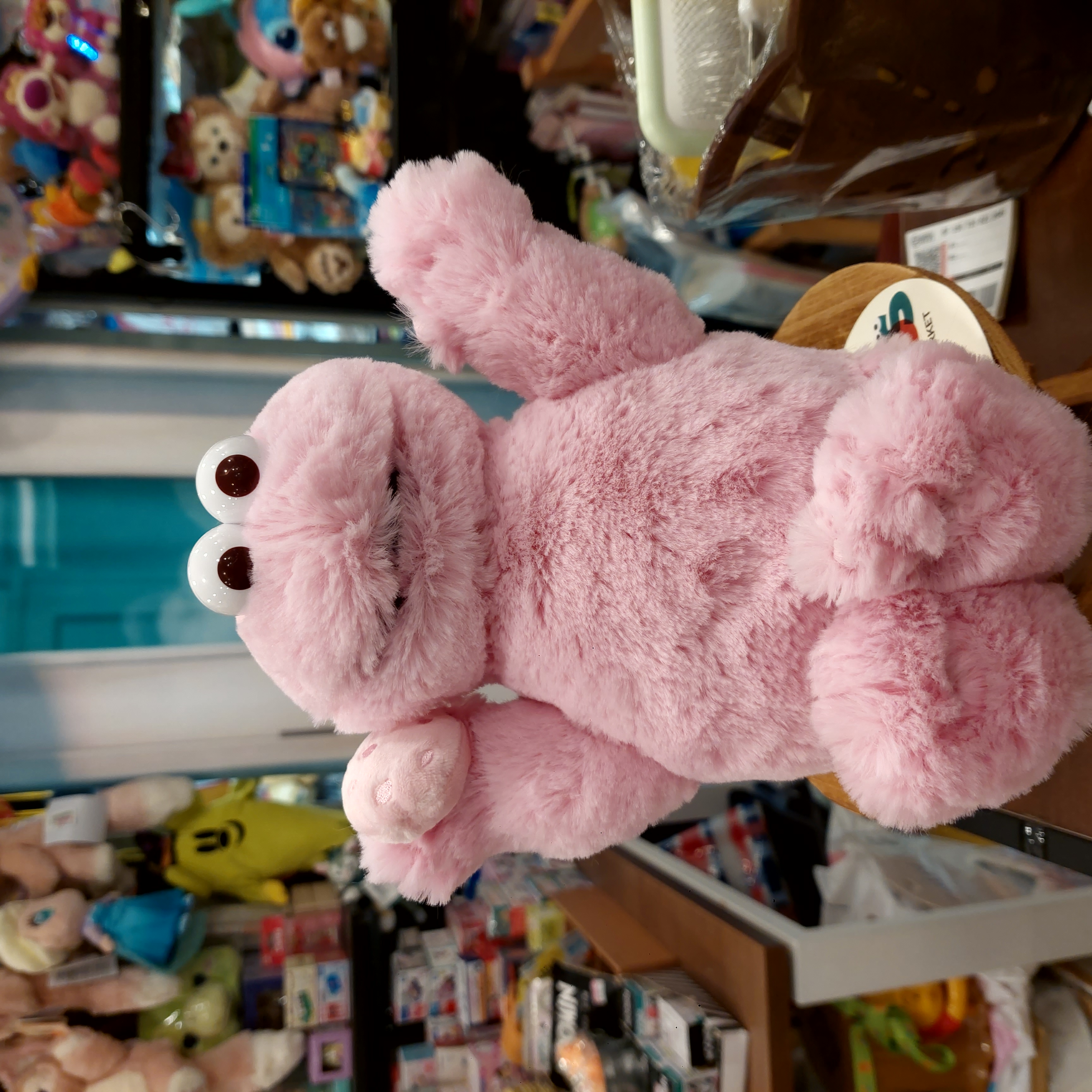 原裝日本 Sesame Street 芝麻街 櫻花系列 Cookie Monster 公仔 約28cm