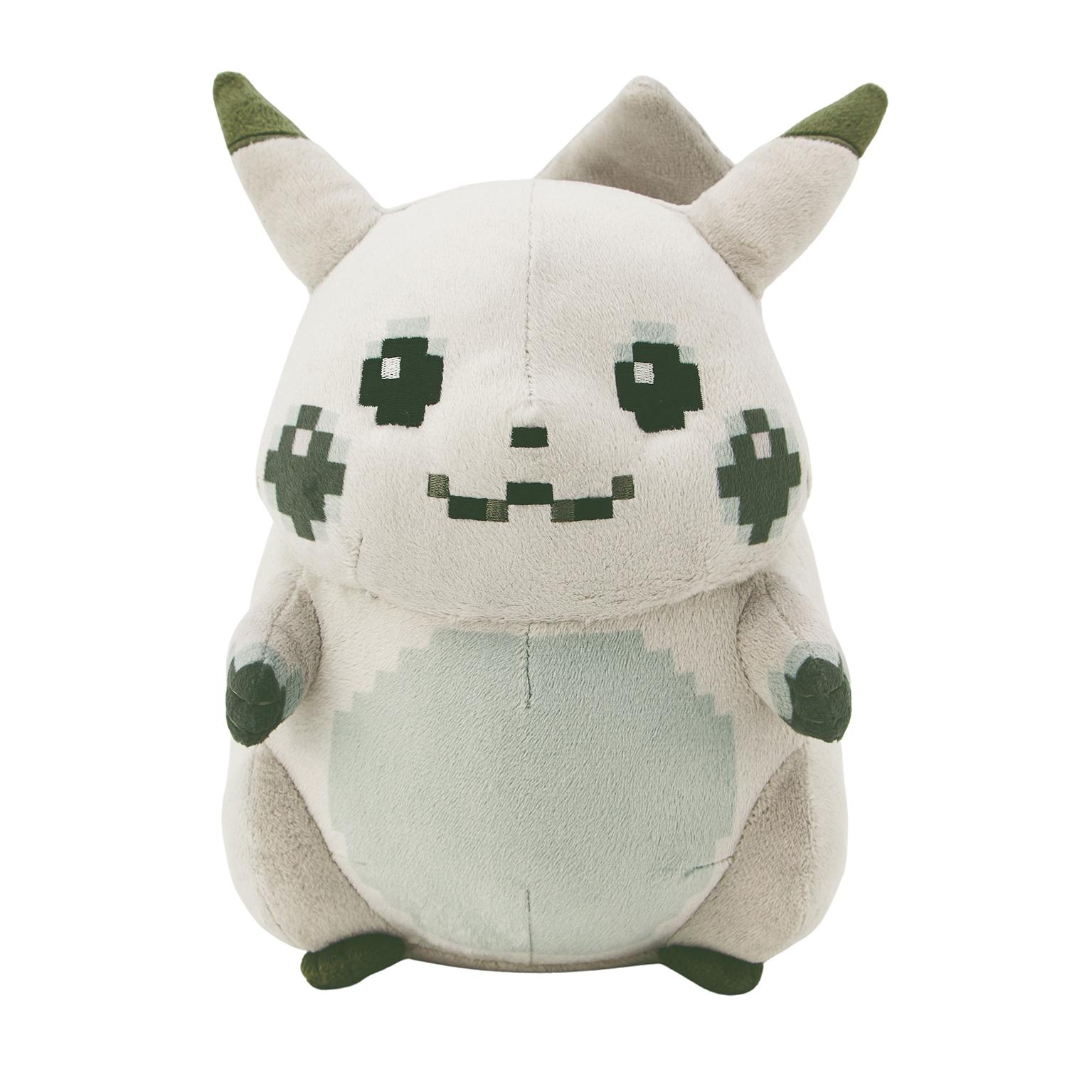 寵物小精靈30週年最初的比卡超像素版毛絨公仔 / Pikachu of the Beginning Pokemon Plush Toy MISC-1356
