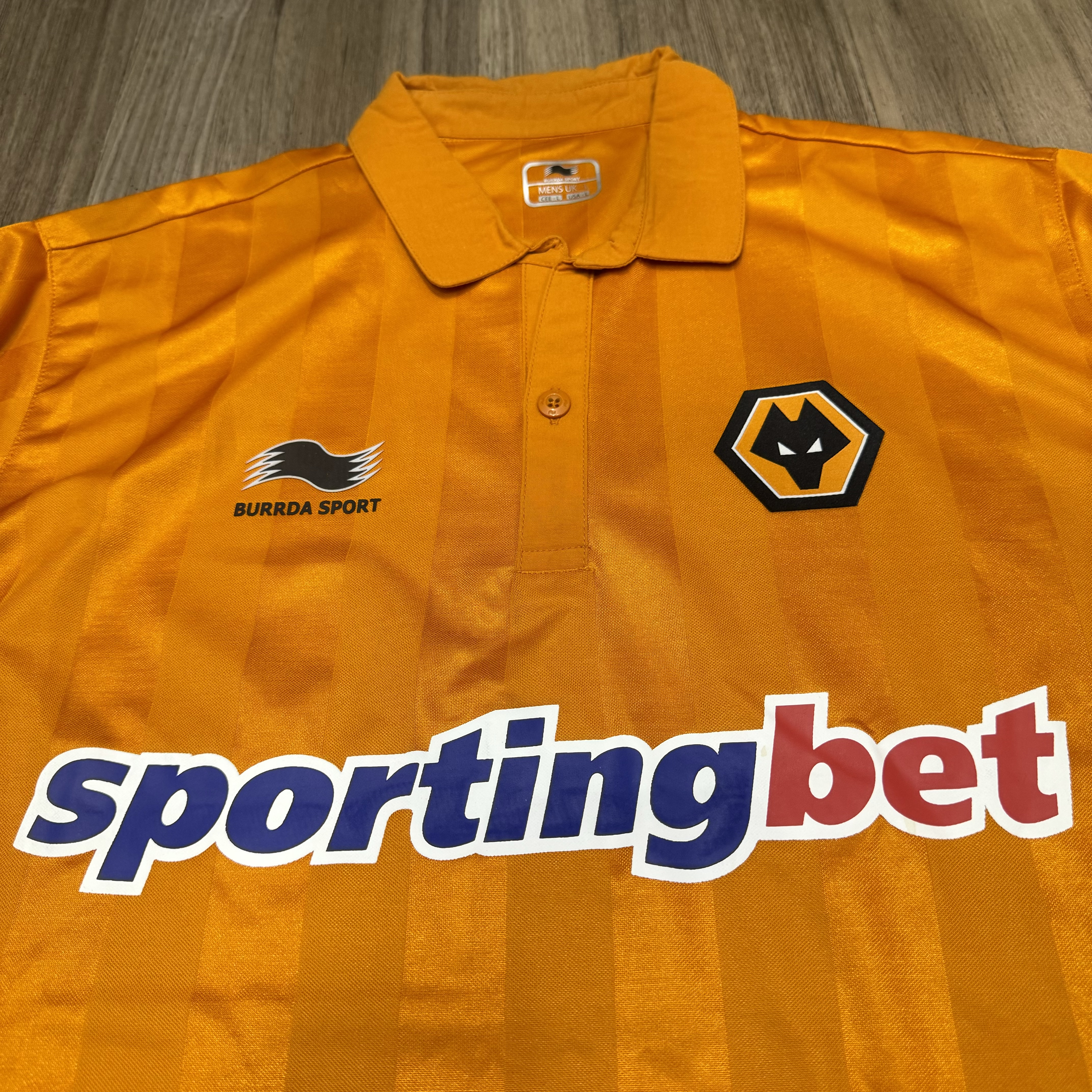Wolverhampton Wanderers 12/13 home shirt