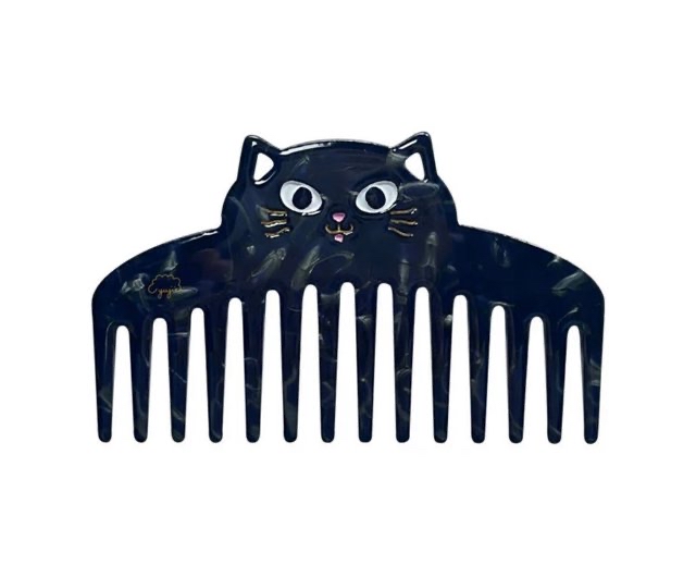黑貓 梳子