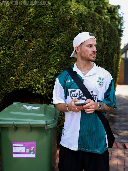 1995-96 利物浦 作客 復刻 球迷版 短袖