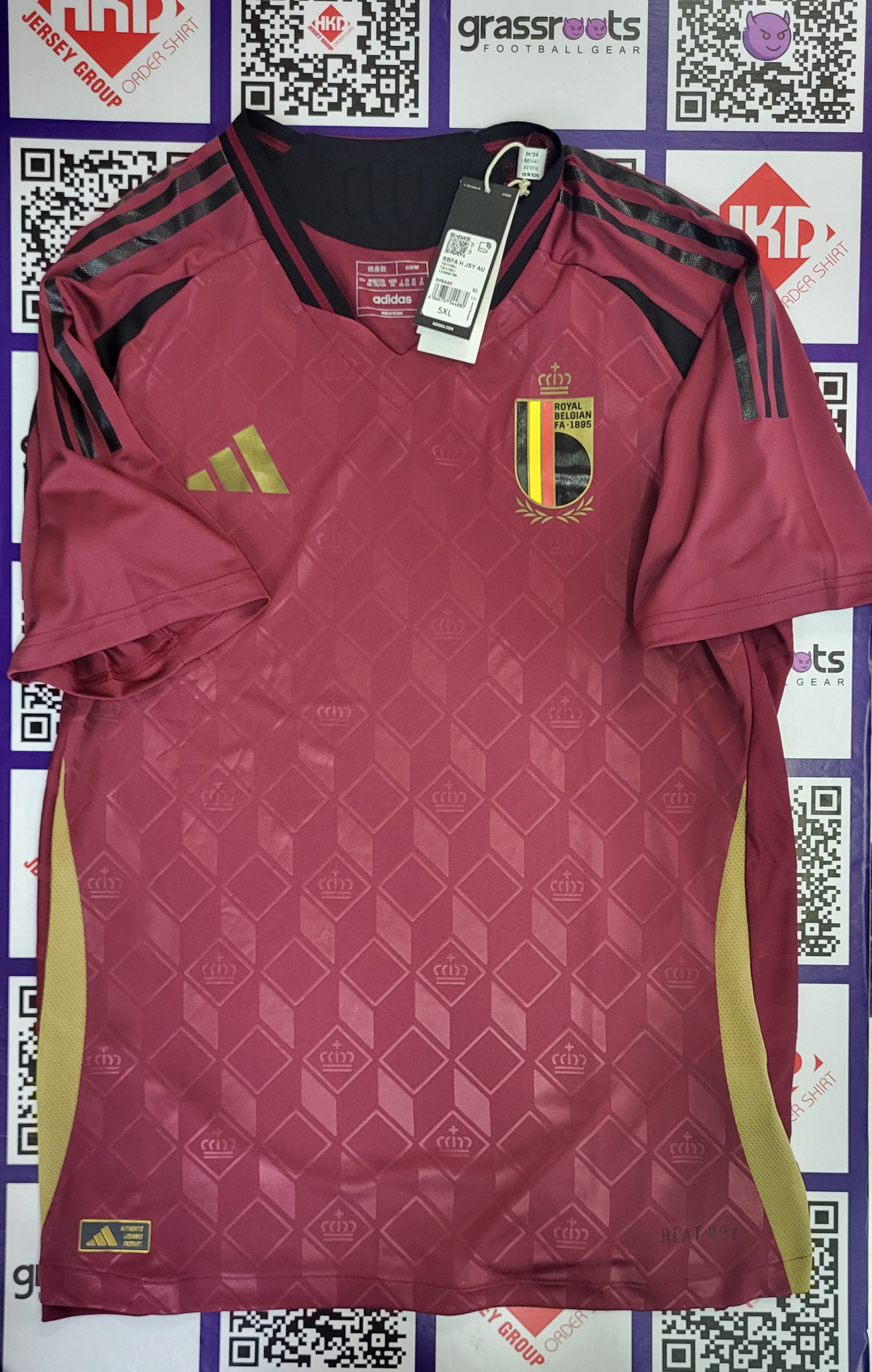 ### 限時預訂 2024 比利時 主 球員版/球迷版 歐國盃 Fullset