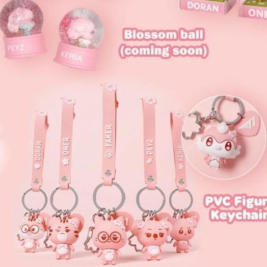 [T1] CHERRY BLOSSOM - PVC FIGURE KEYCHAIN