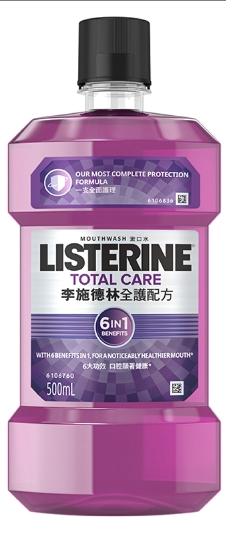 李施德林漱口水 全護 500ml   6/箱