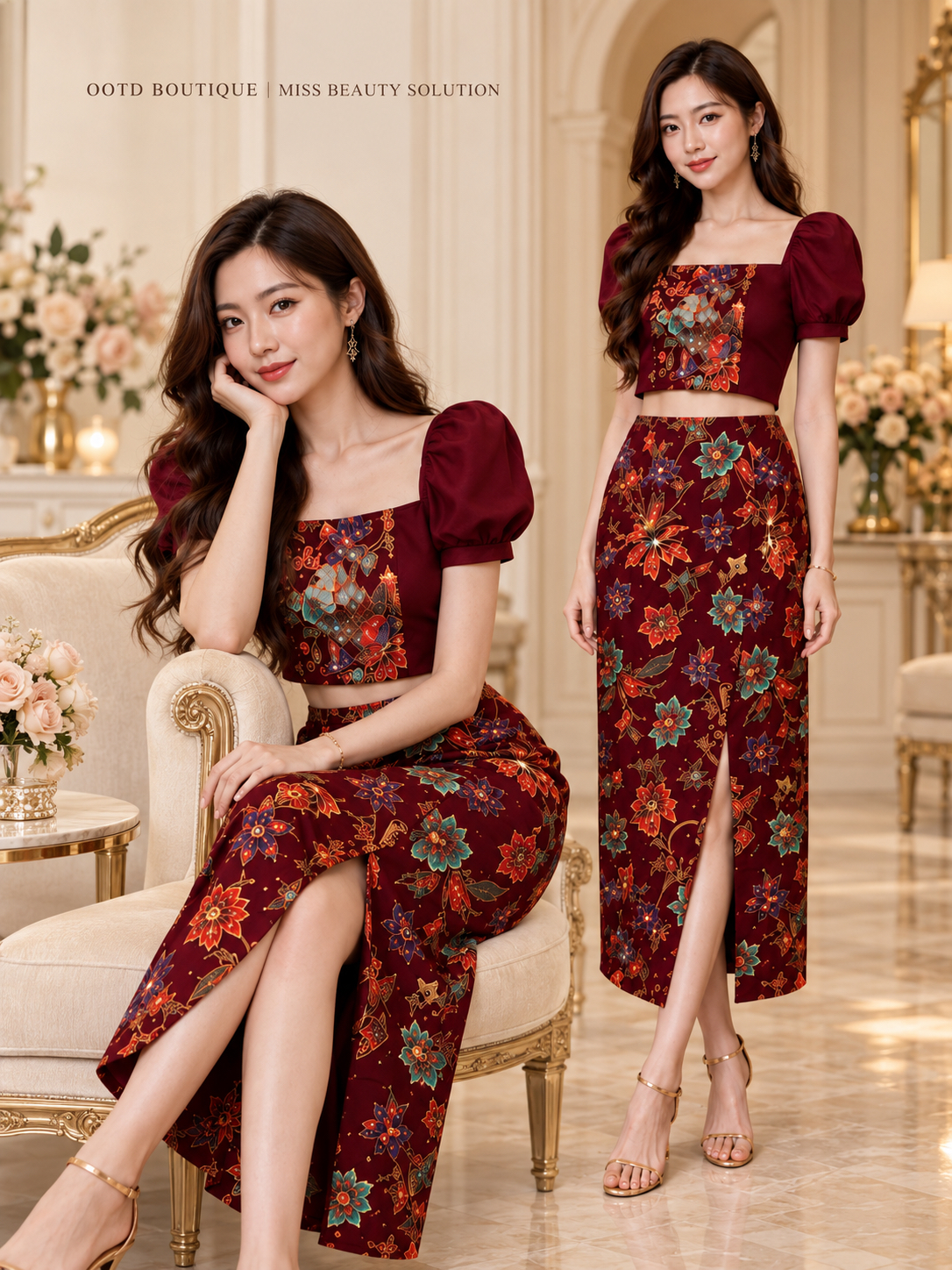 111088 HIGH PREMIUM MODERN BATIK SET 