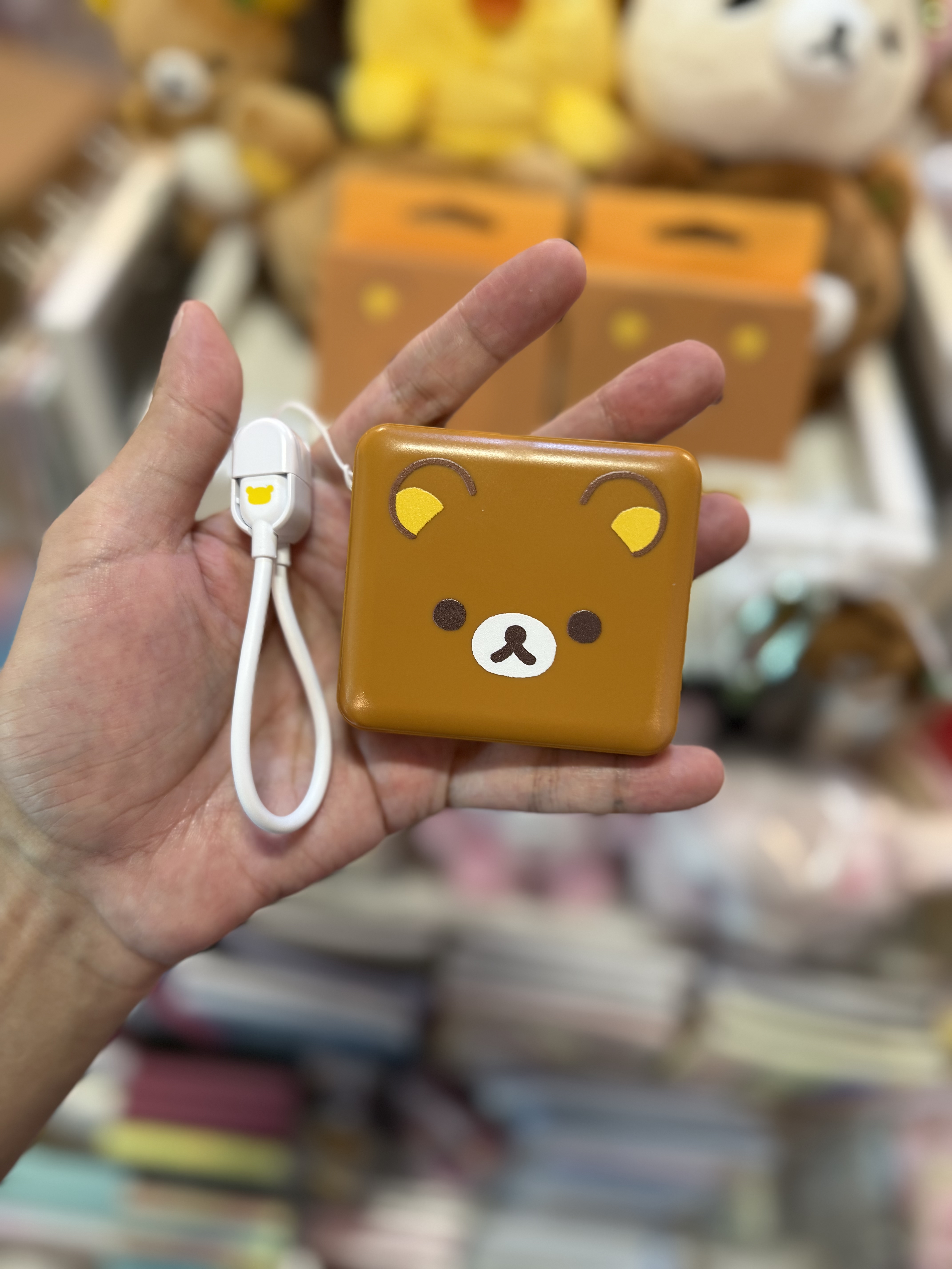 《預訂貨品》全新Rilakkuma韓國限定 Rilakkuma 款外置充電器。10000mAh