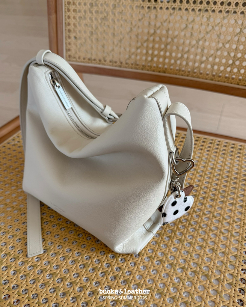 預購_牛皮亮面 / 荔枝紋 Low Bag (S) By Bucks & leather