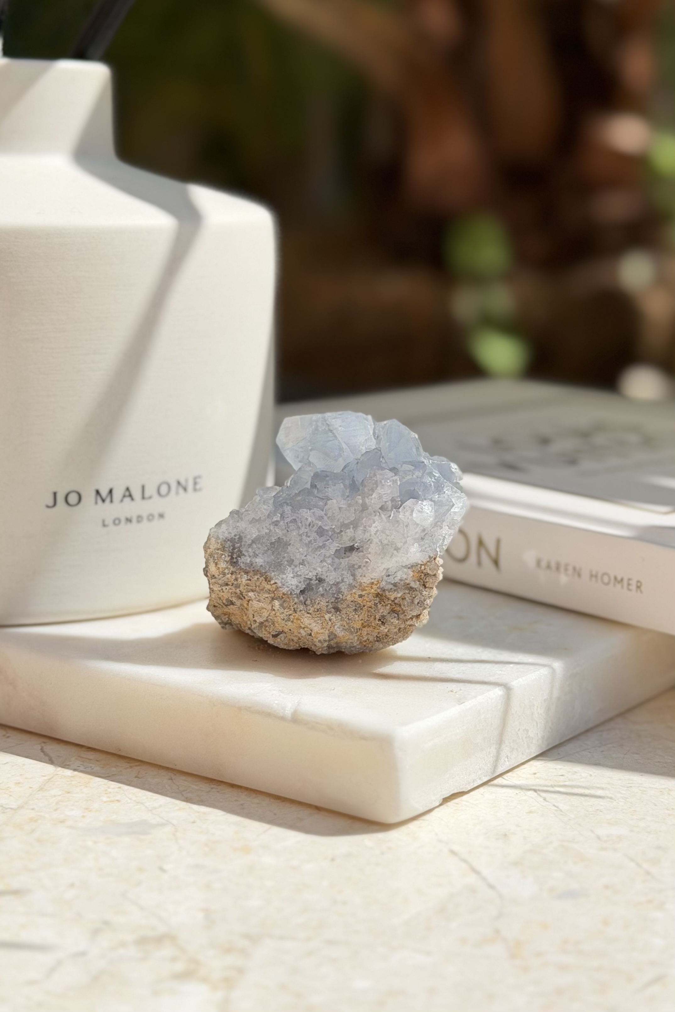   ༒4cm 天青石原石粒 ༒ 3503H3AGNS-RA18*06F