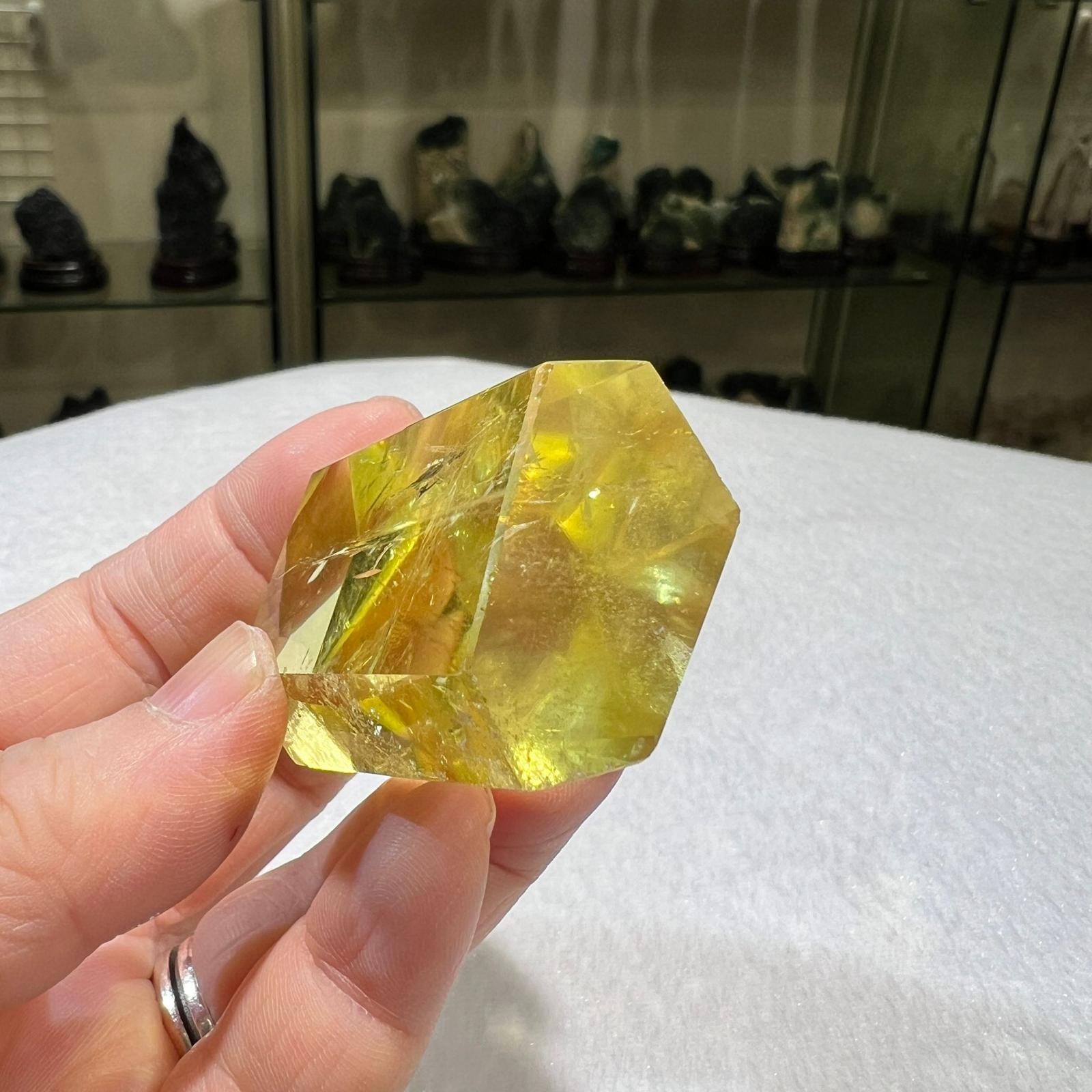 黃水晶小柱 #CA0054