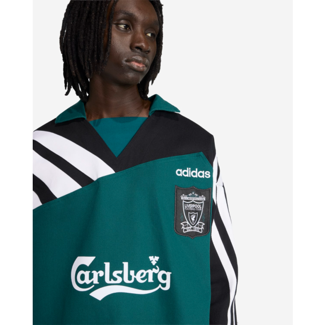 🟢⚪復古綠調回歸 Adidas Bringback Liverpool 利物浦 1995-96 Drill Top KA8106