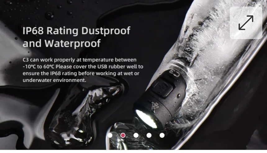 $195件,WUBEN C3 手電筒