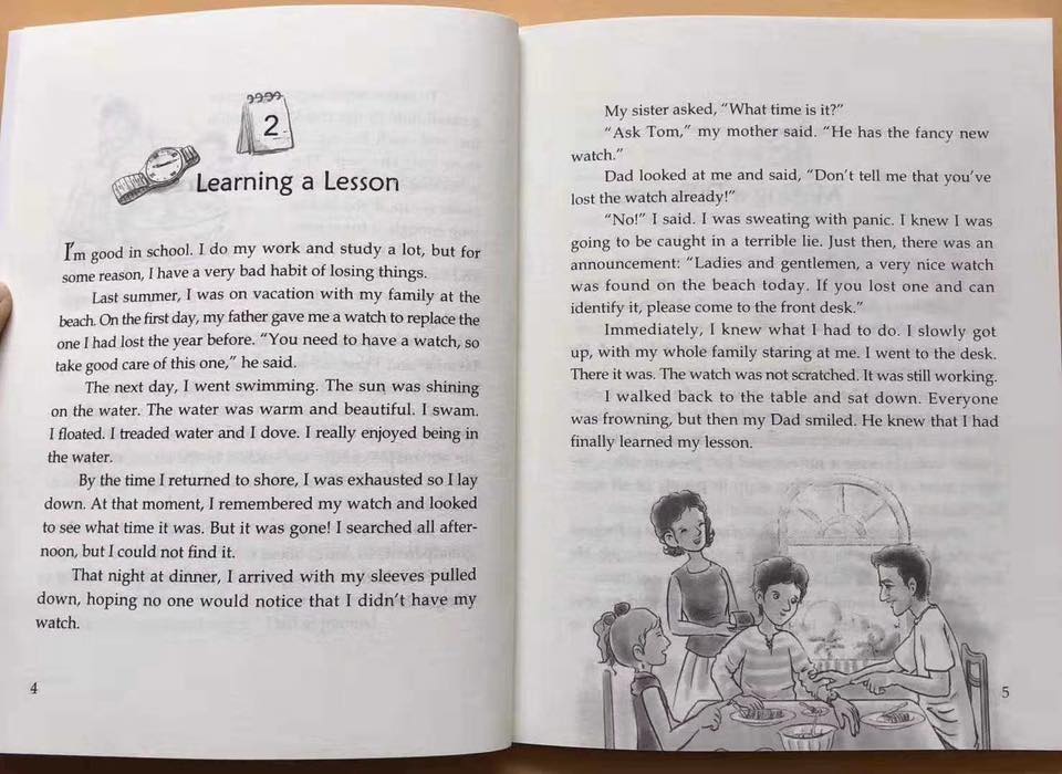 One Story A Day 初中版 Delightful Educational Inspirational 英語天天故事｜12 books｜點讀版