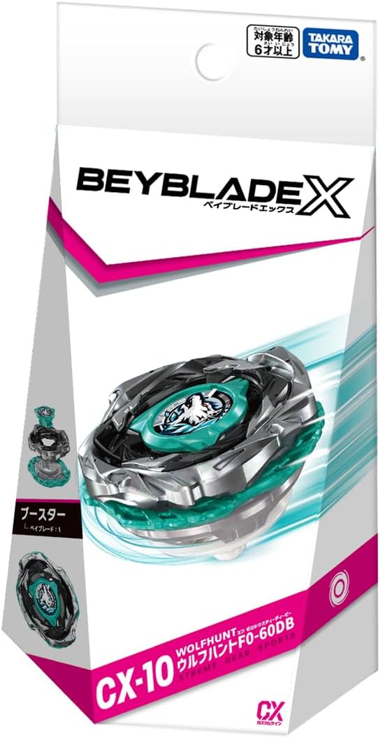 香港版 Takara Tomy 爆旋陀螺X - CX-10 戰狼狩獵 F0-60DB