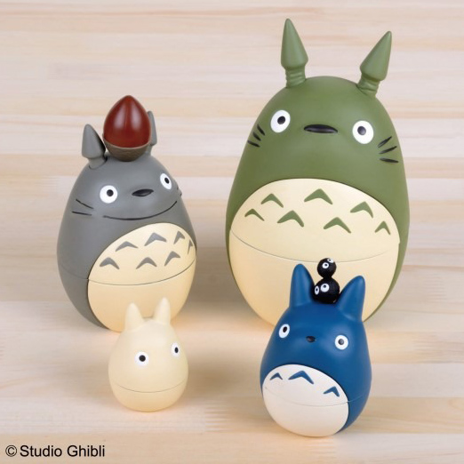 龍貓 My Neighbor Totoro 宮崎駿 日版 俄羅斯娃娃 套裝 (804749)