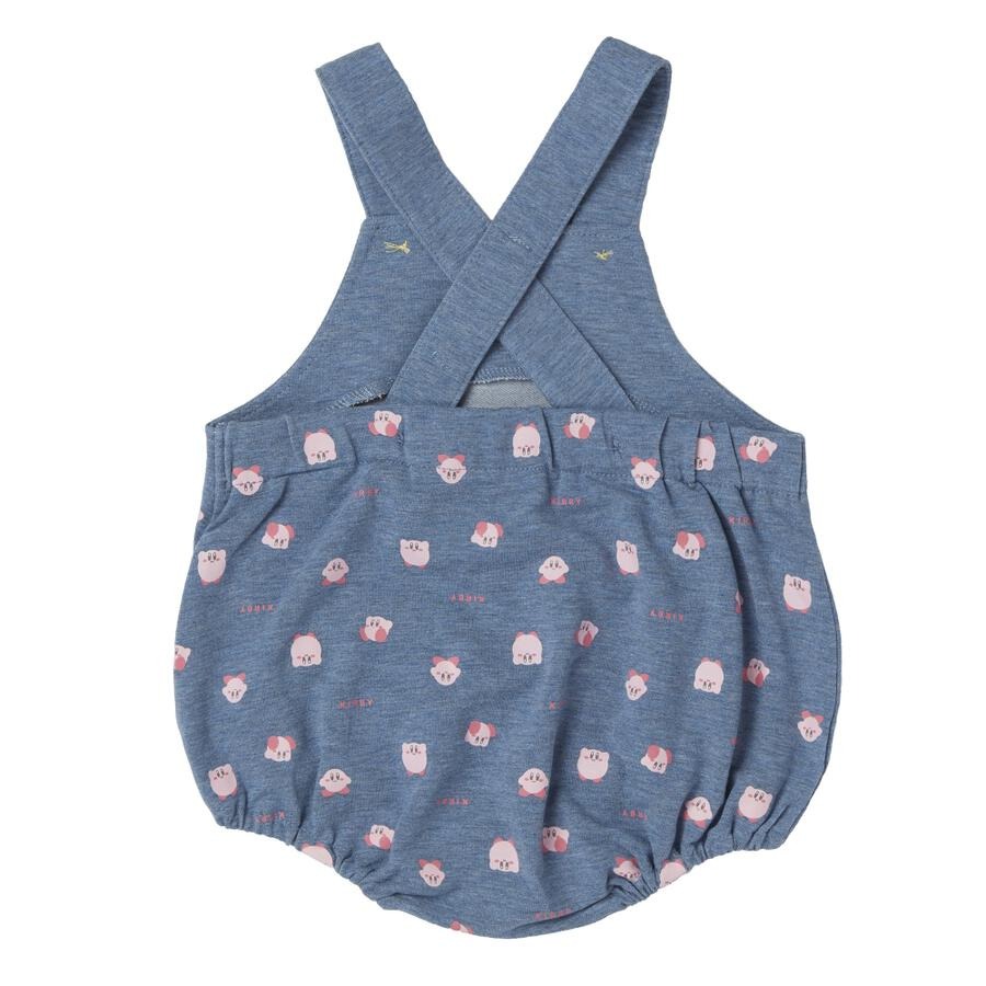 Kirby Baby 星之卡比嬰兒牛仔吊帶褲 70-80cm