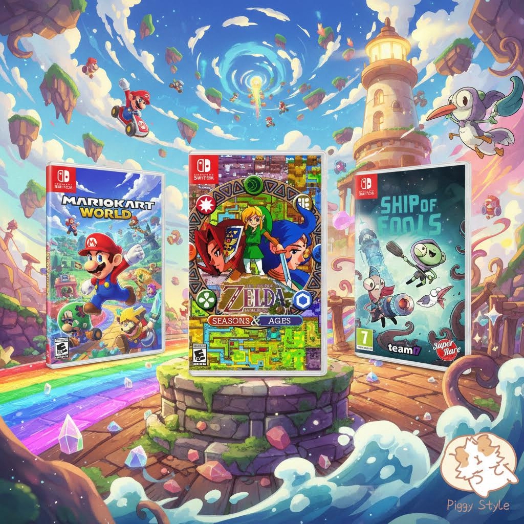 瑪利歐賽車世界 Nintendo Switch 遊戲