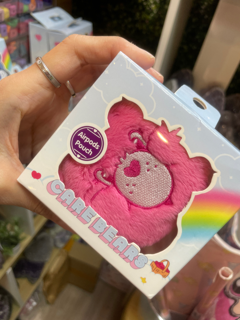 減價品🌈可愛 Care Bears 毛絨鑰匙扣AirPods pouch