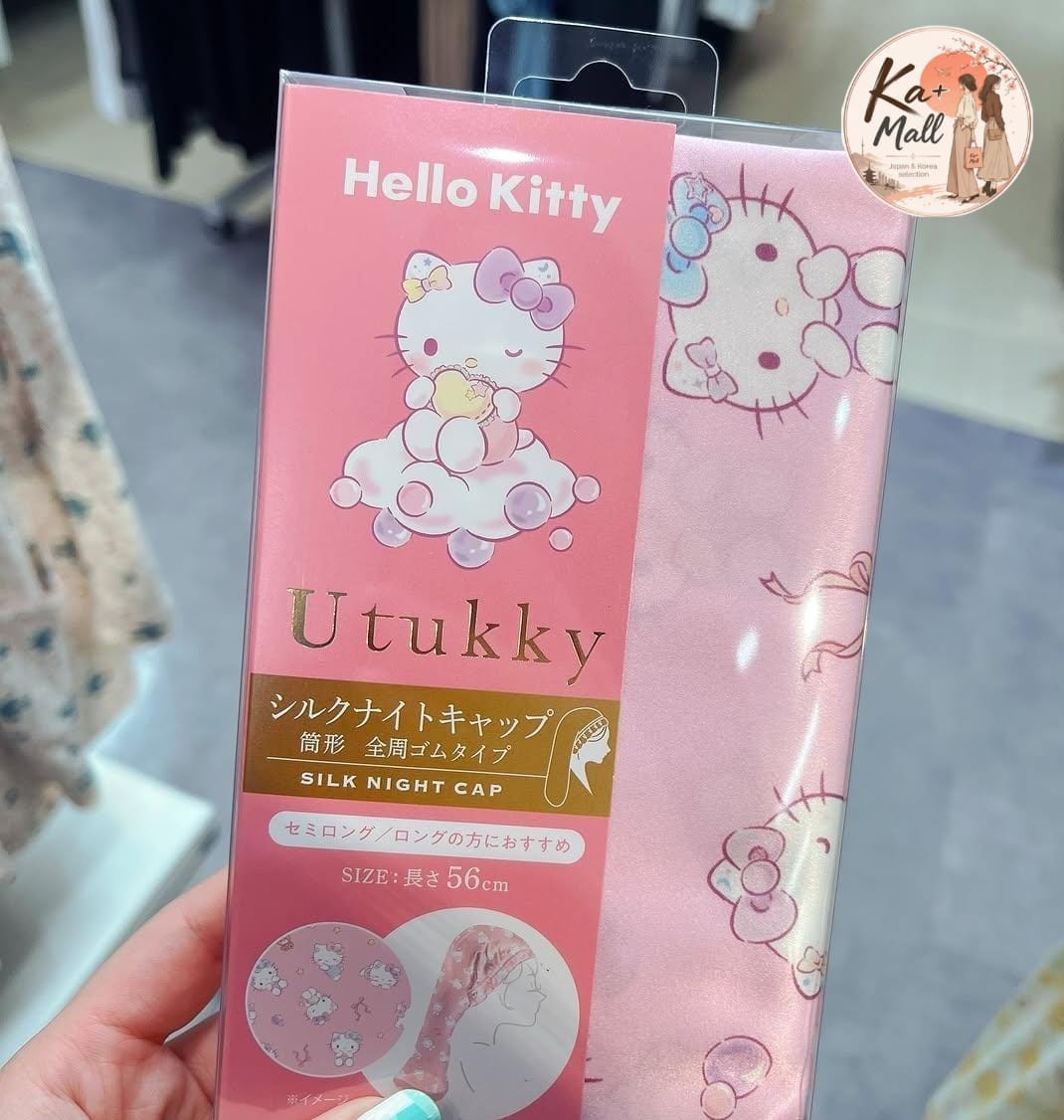 Utukky × Sanrio 絲質睡帽系列