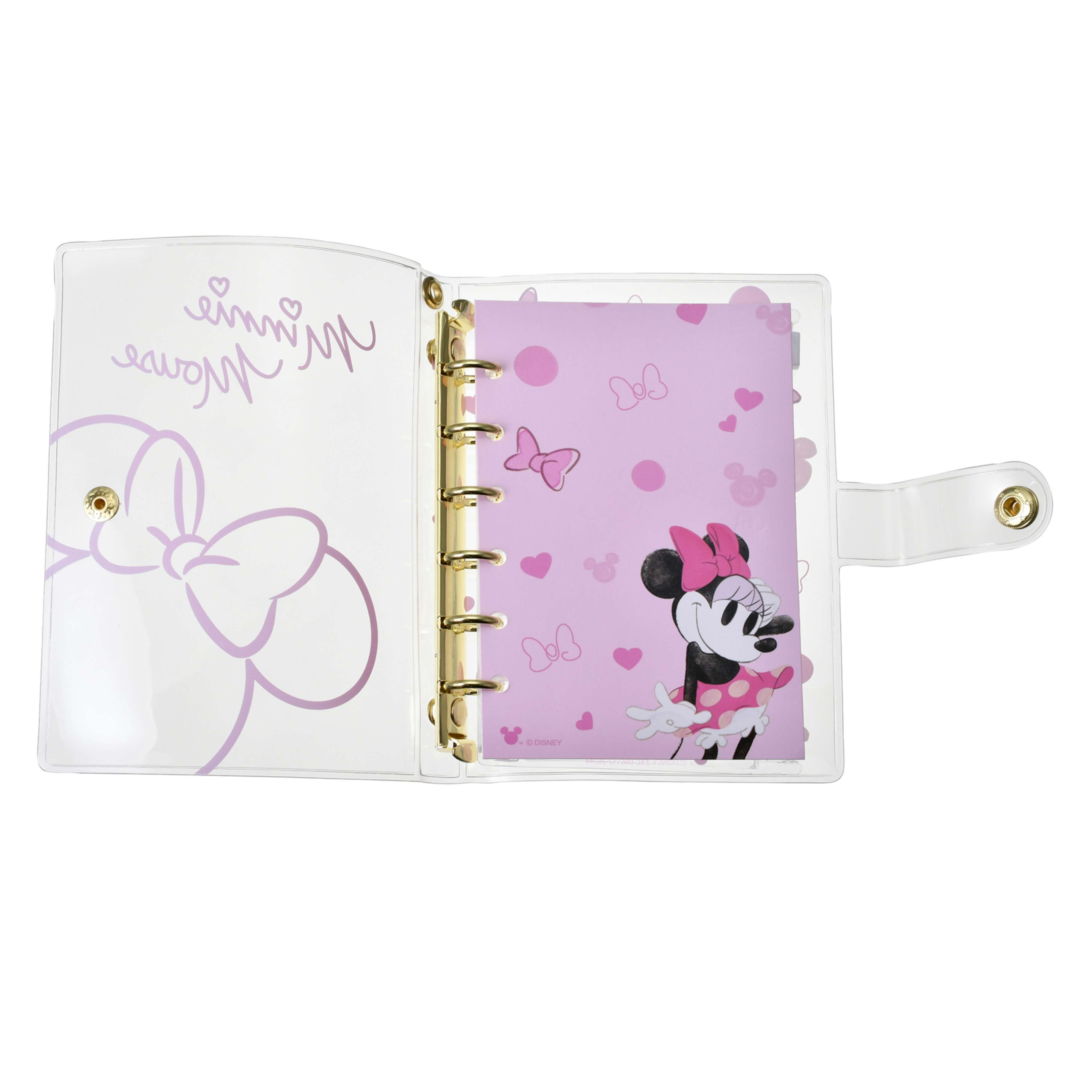 🌸 【預訂】Minnie Binder - Disney Store 6/10新品
