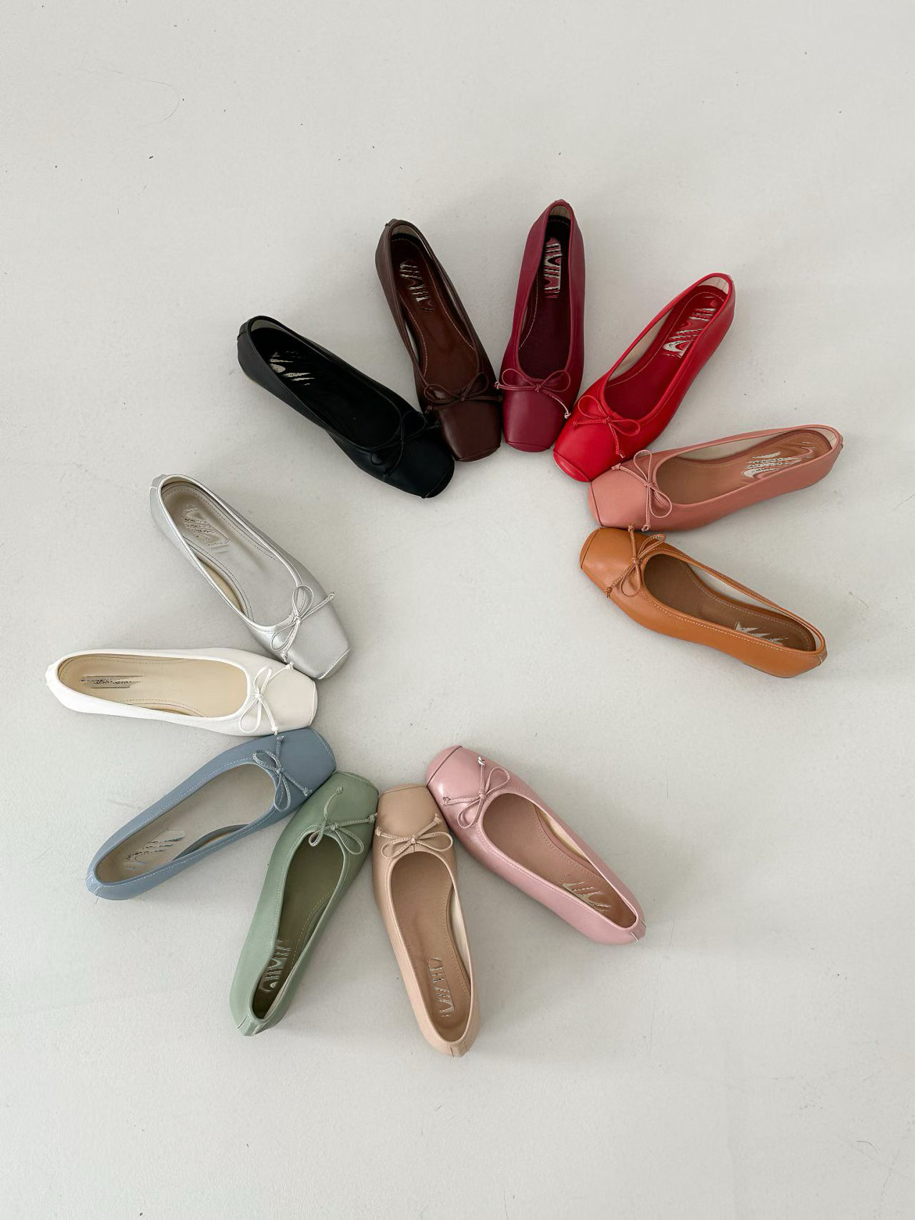 Classic ballet flat shoes