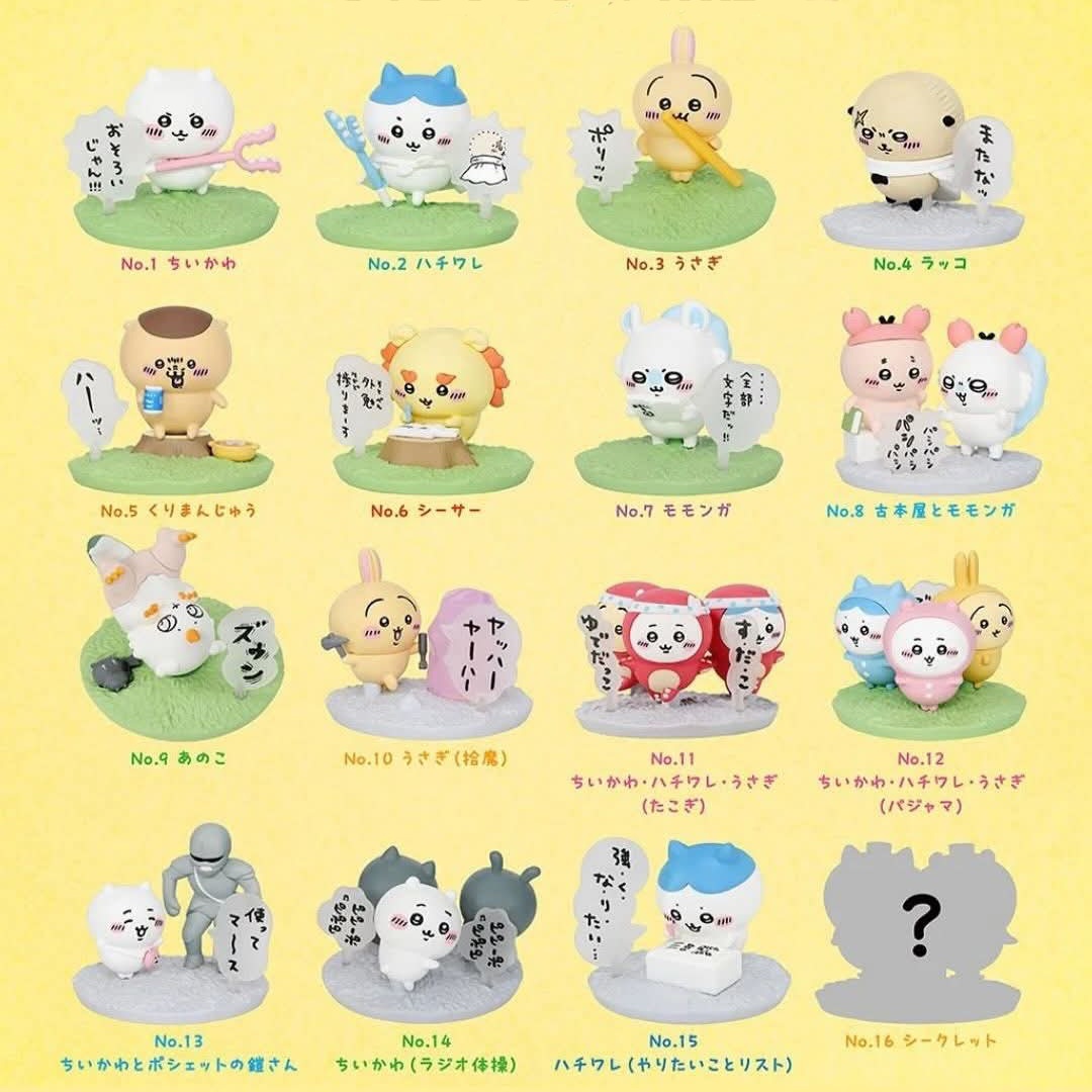 日本 Chiikawa Bandai 食玩 - 朱古力球 公仔擺件