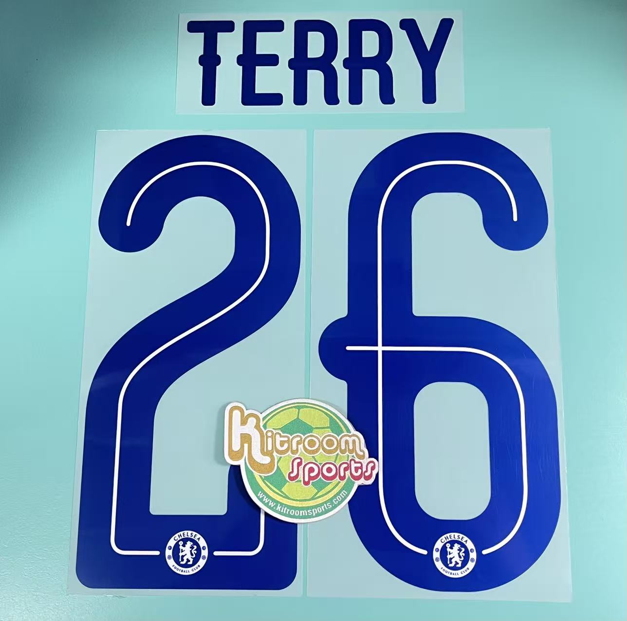 2015-16 Chelsea Away UCL Nameset #26 TERRY