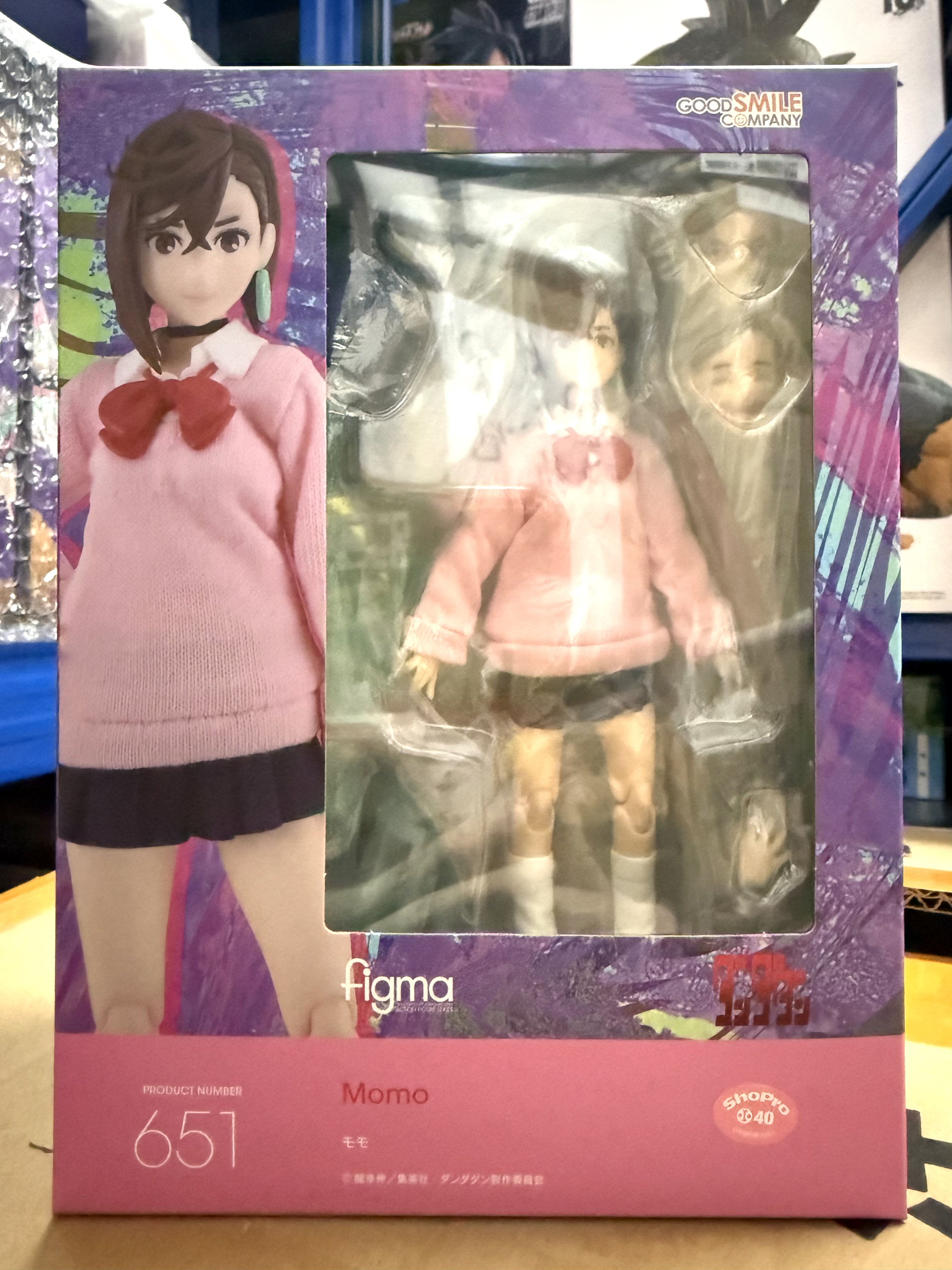 Figma 651《膽大黨Dandadan》綾瀨桃 Momo 可動figure