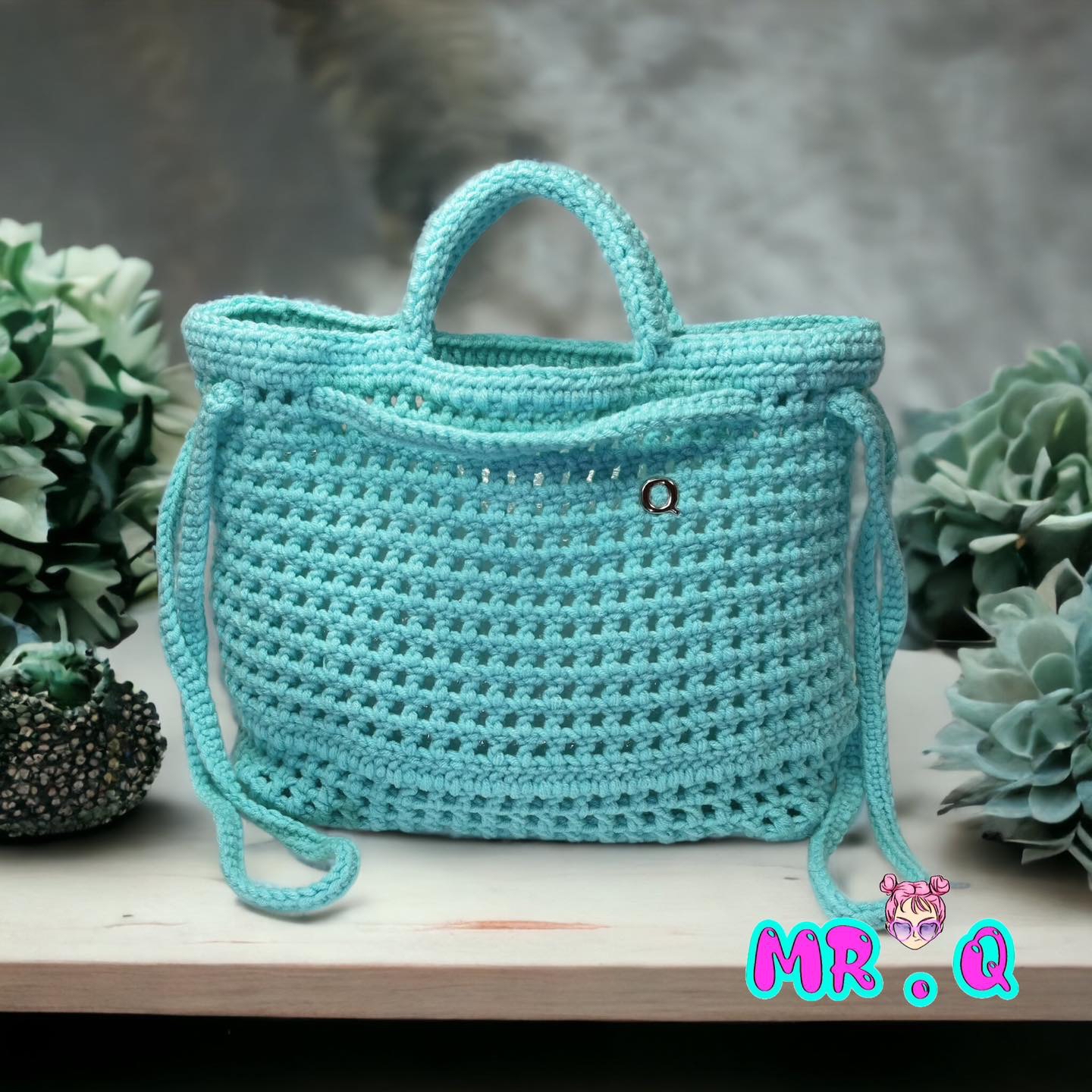 手工編織 毛冷編織手袋 特價作品