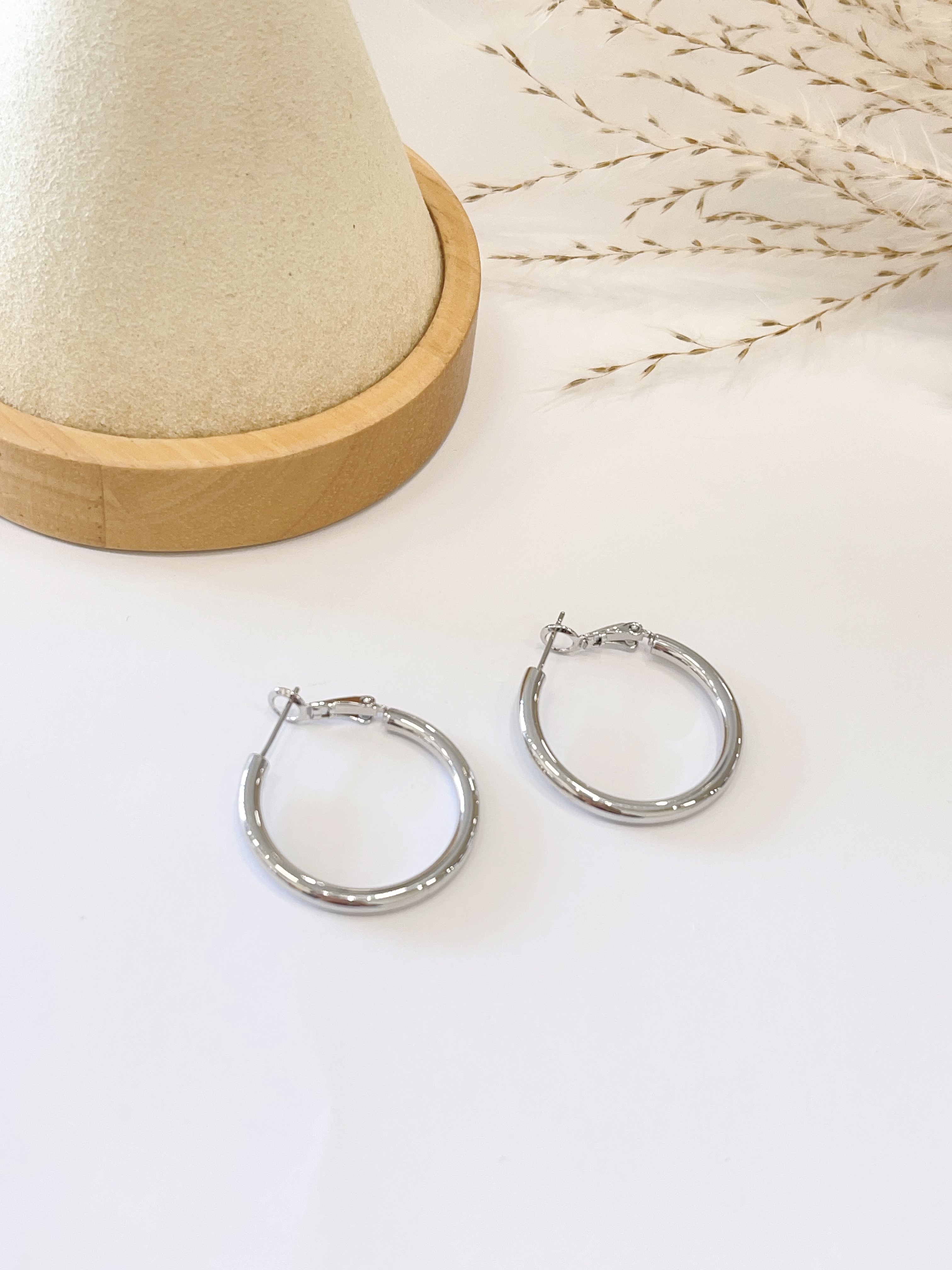 日常简约个性风耳圈耳环