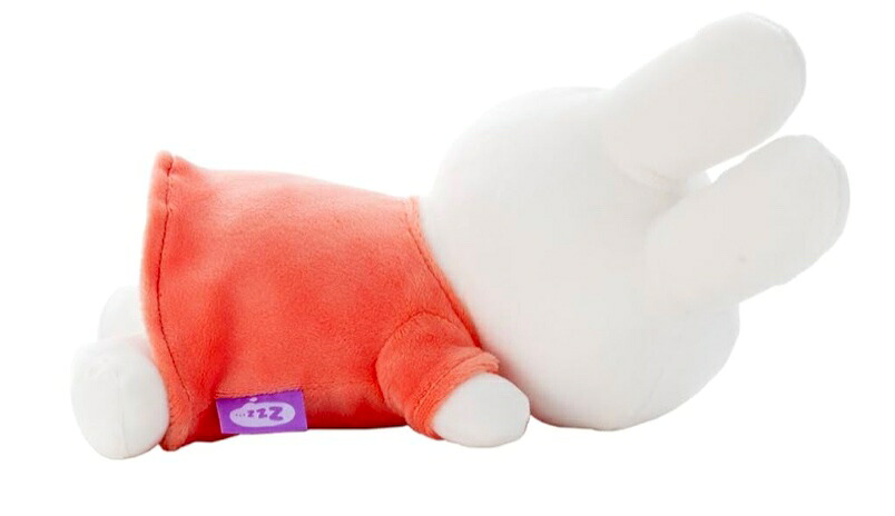 Miffy米菲兔 呼呼大睡好朋友（橙）絨毛玩偶 S 寬約23cm
