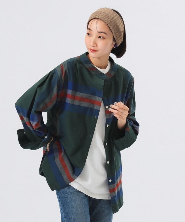 Beams Boy 2way 蘇格蘭恤衫