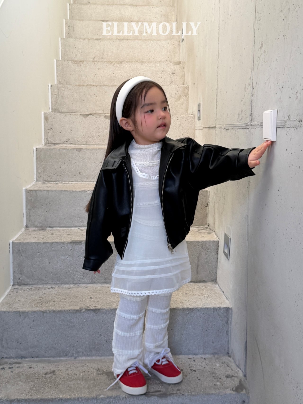 Ellymolly | Vest OPS (Ivory size9(110-115)