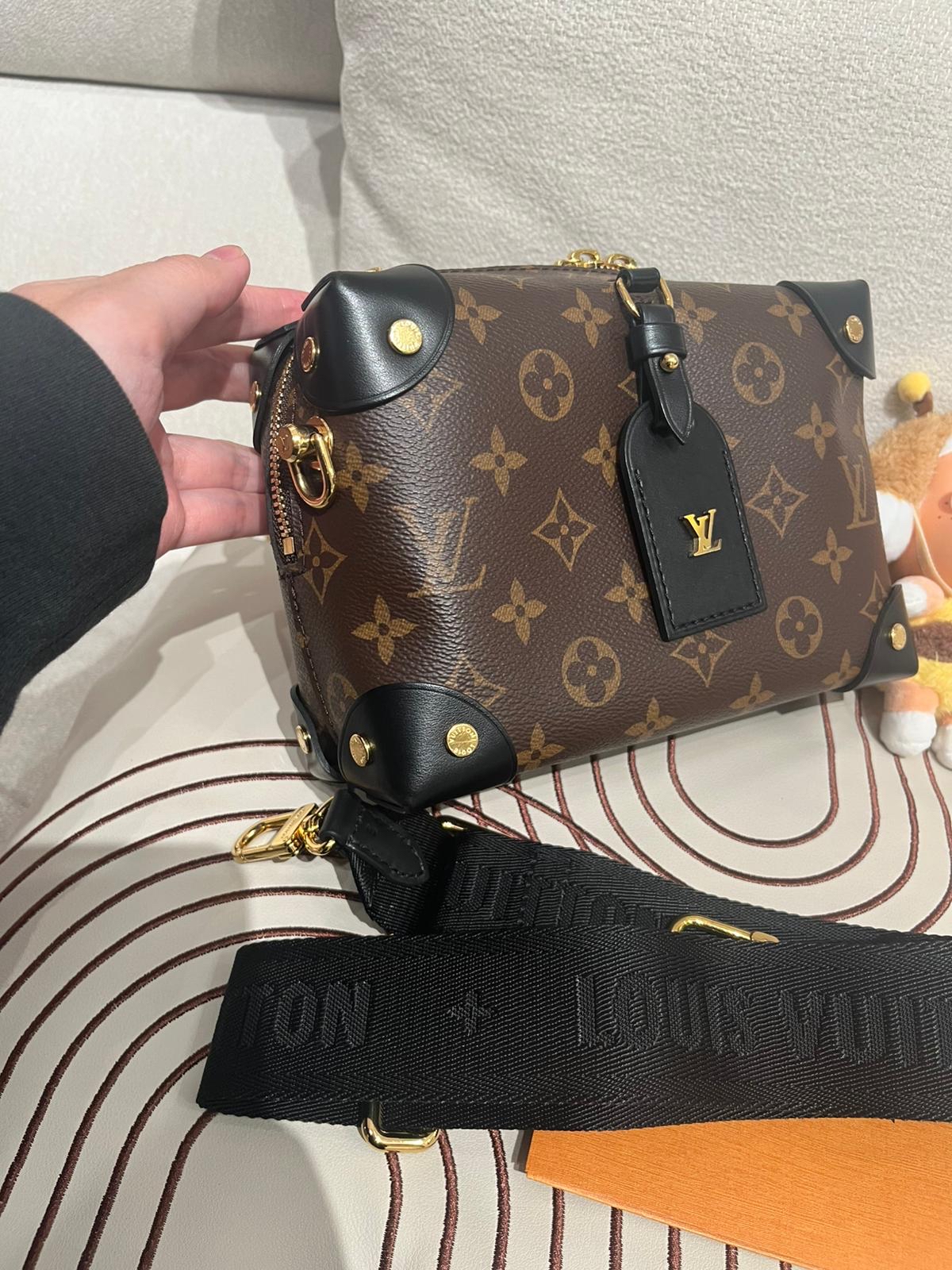 LV Petite Malle Souple M45571 100%Authentic, 98%New ✅專門店收據✅Strap✅dust bag✅Box