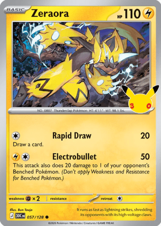 Pokemon TCG 30th Celebration - Single Card List 